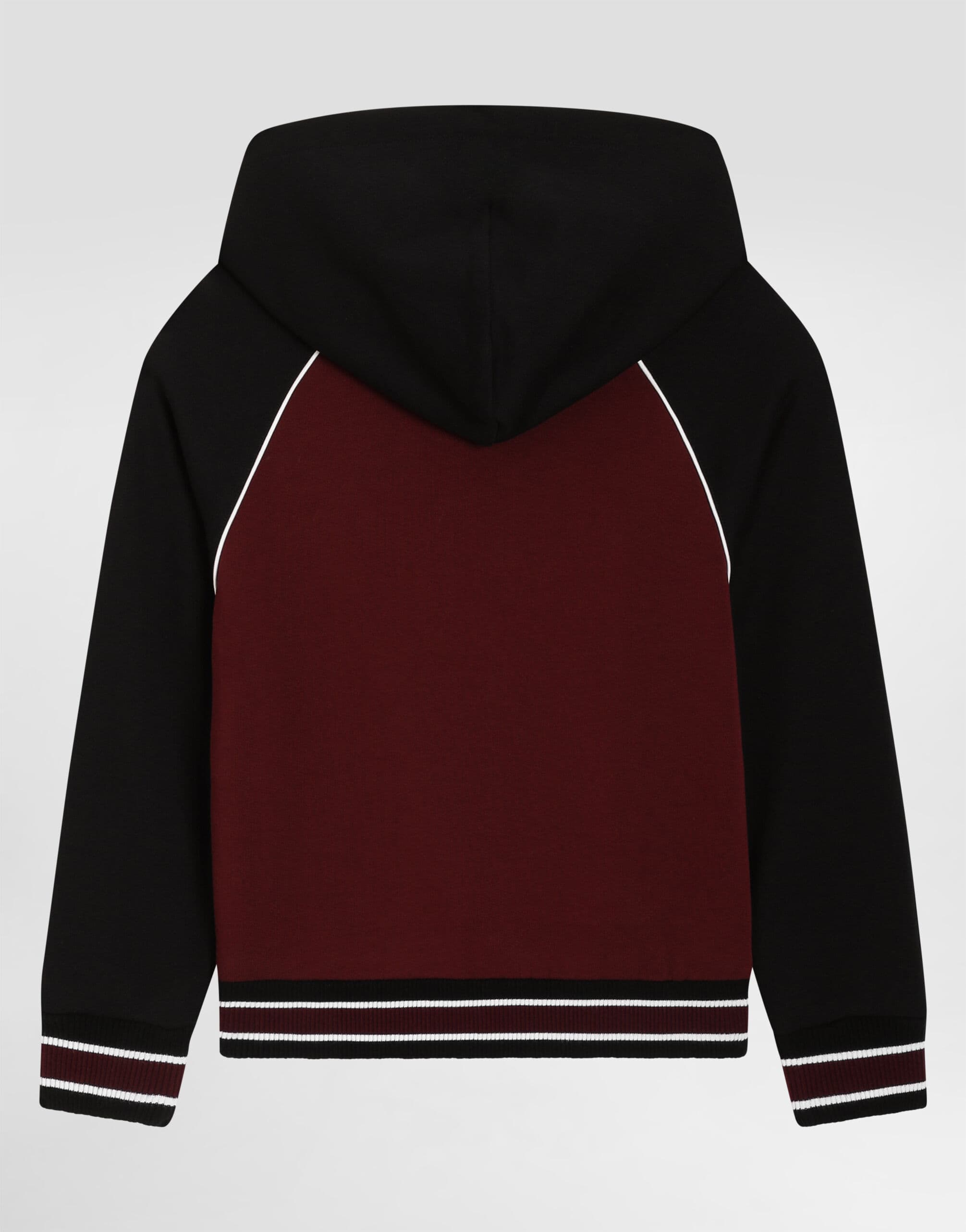 Bluza z kapturem Dolce & Gabbana Kids z haftem - 6