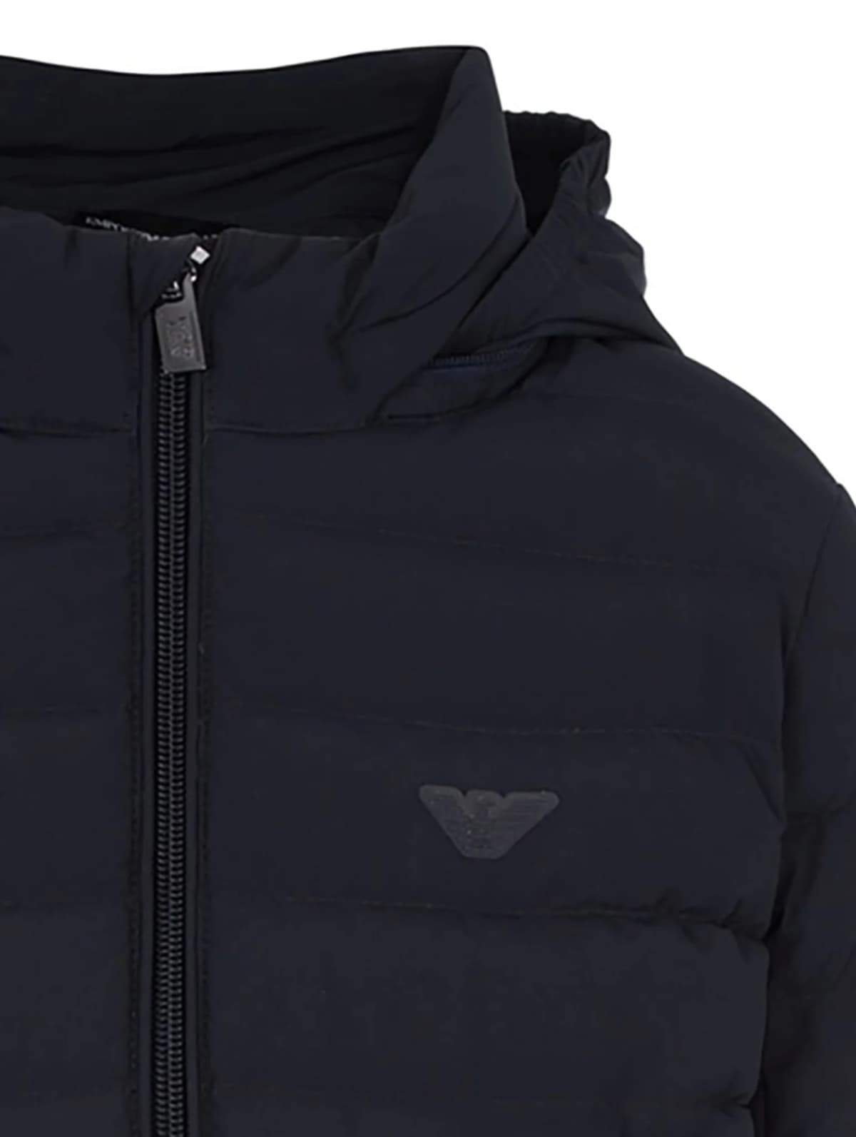 Emporio Armani Dziecięca kurtka puchowa granatowy - 3
