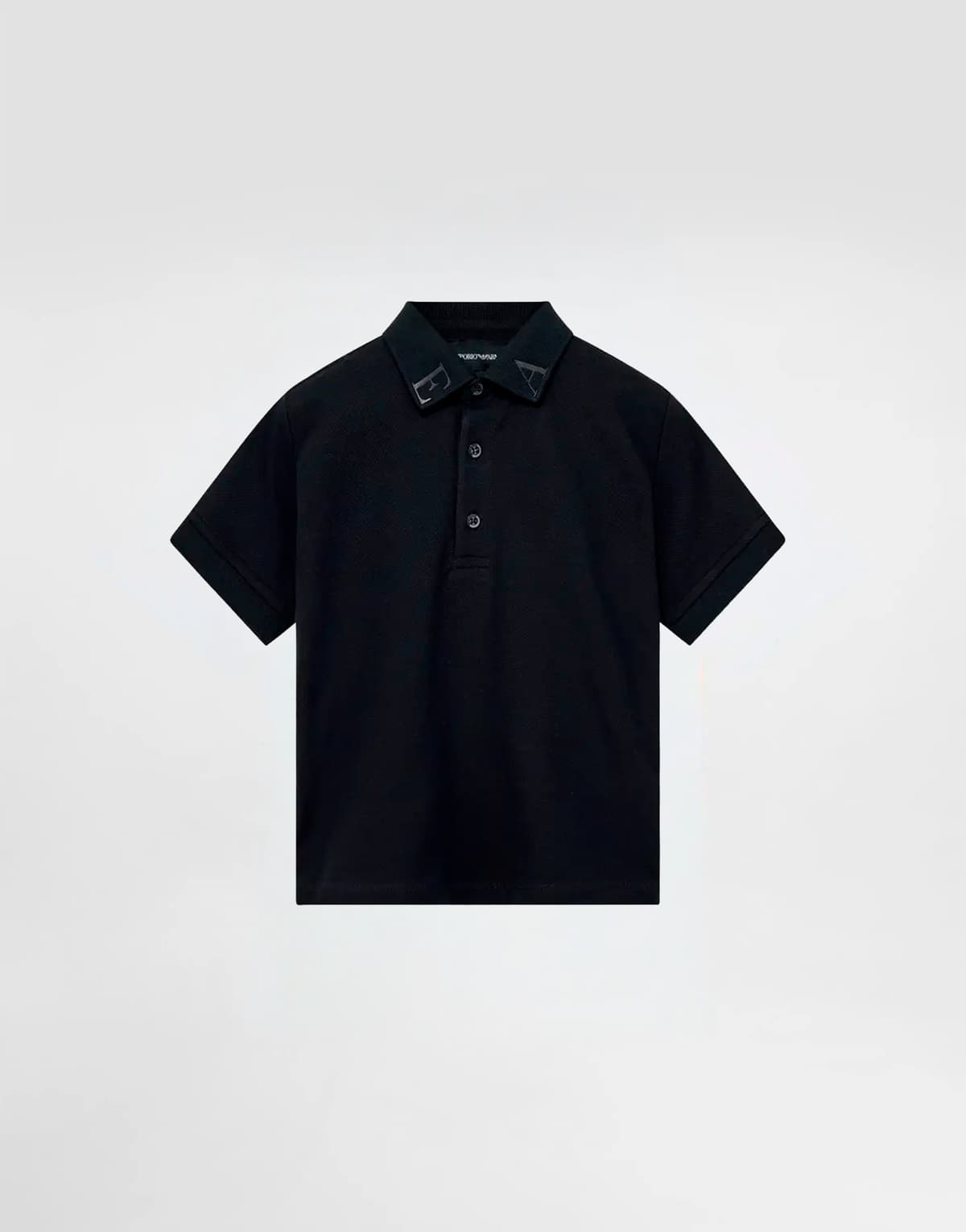 Emporio Armani Dziecięca koszulka polo z bawełnianej piki