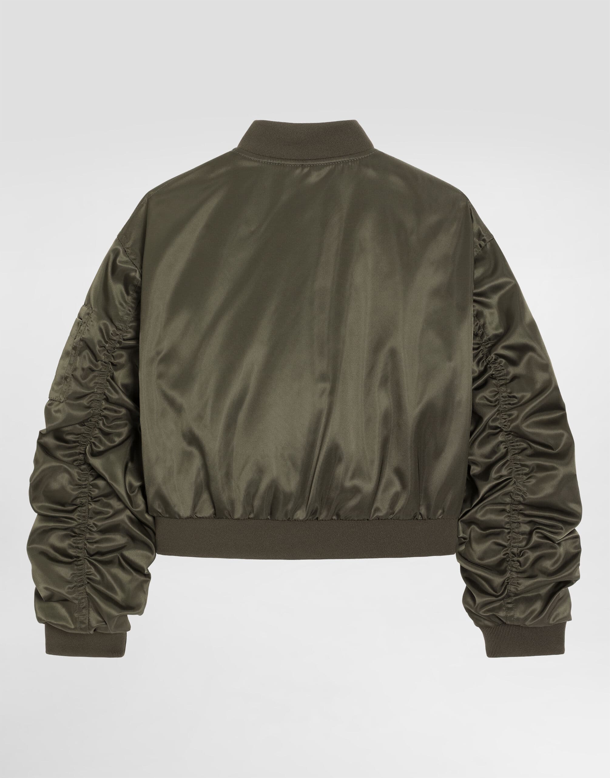 Dolce & Gabbana Kids Dziecięca kurtka bomber z nylonowego płótna - 2