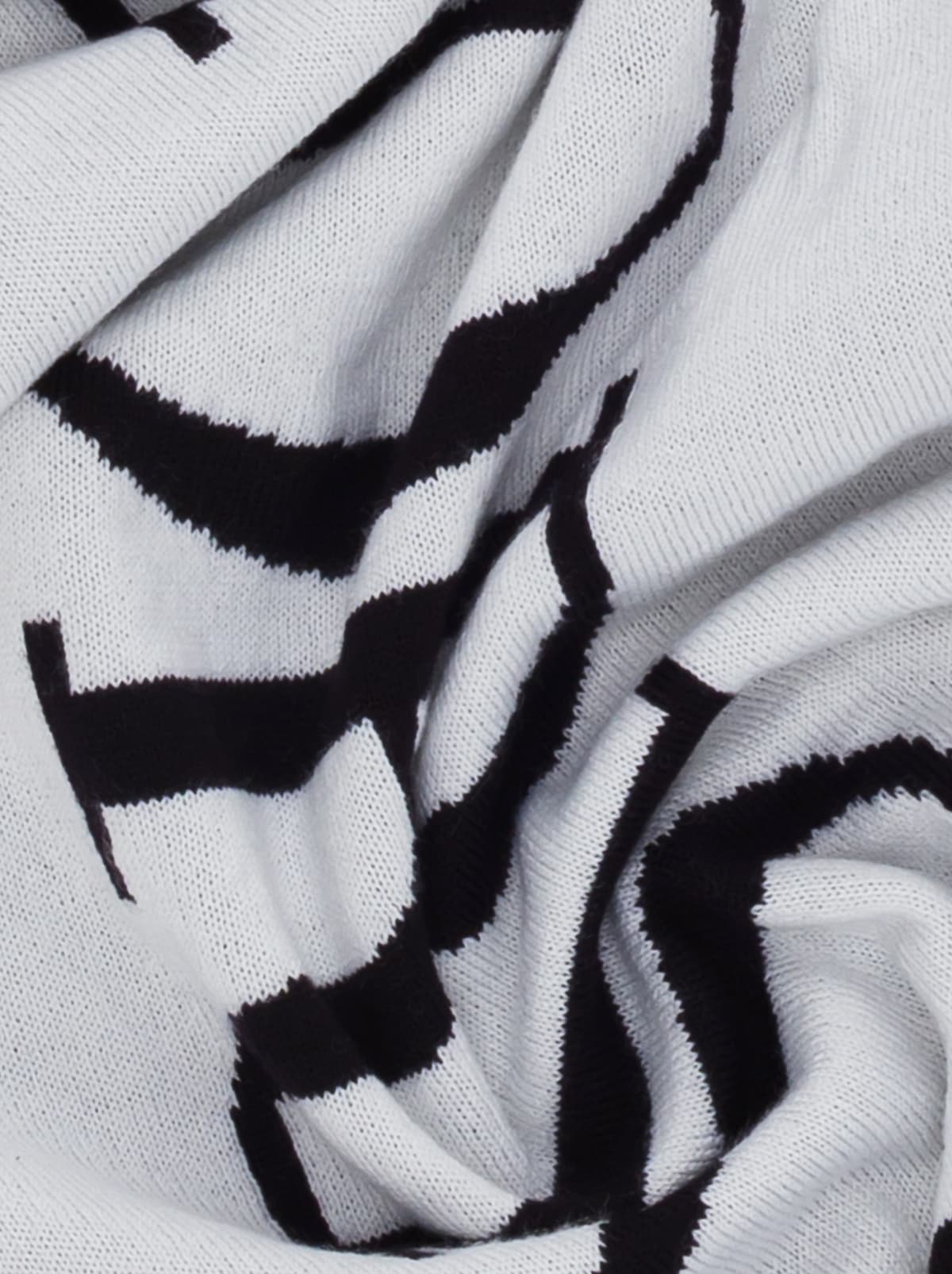 Emporio Armani Dziecięcy zestaw czapka i szalik z logo intarsia - 2