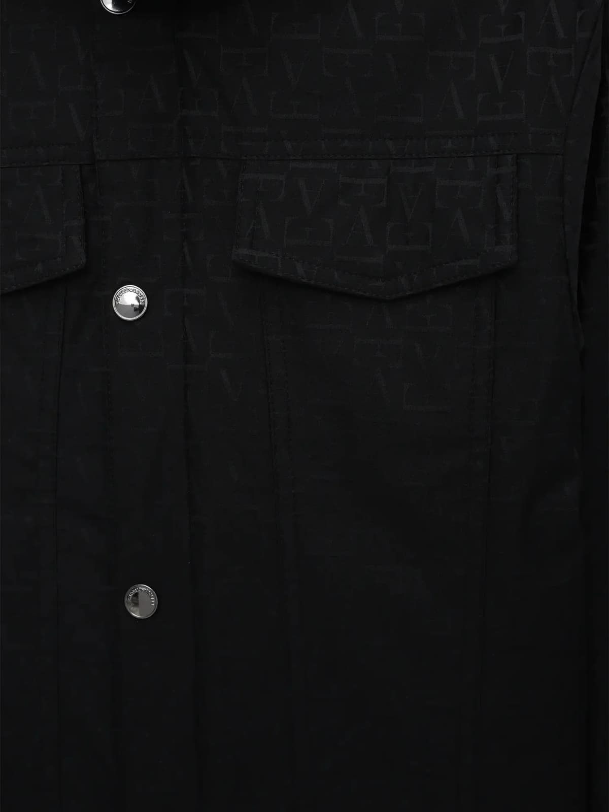 Emporio Armani Dziecięca kurtka z kapturem z żakardowym monogramem - 5