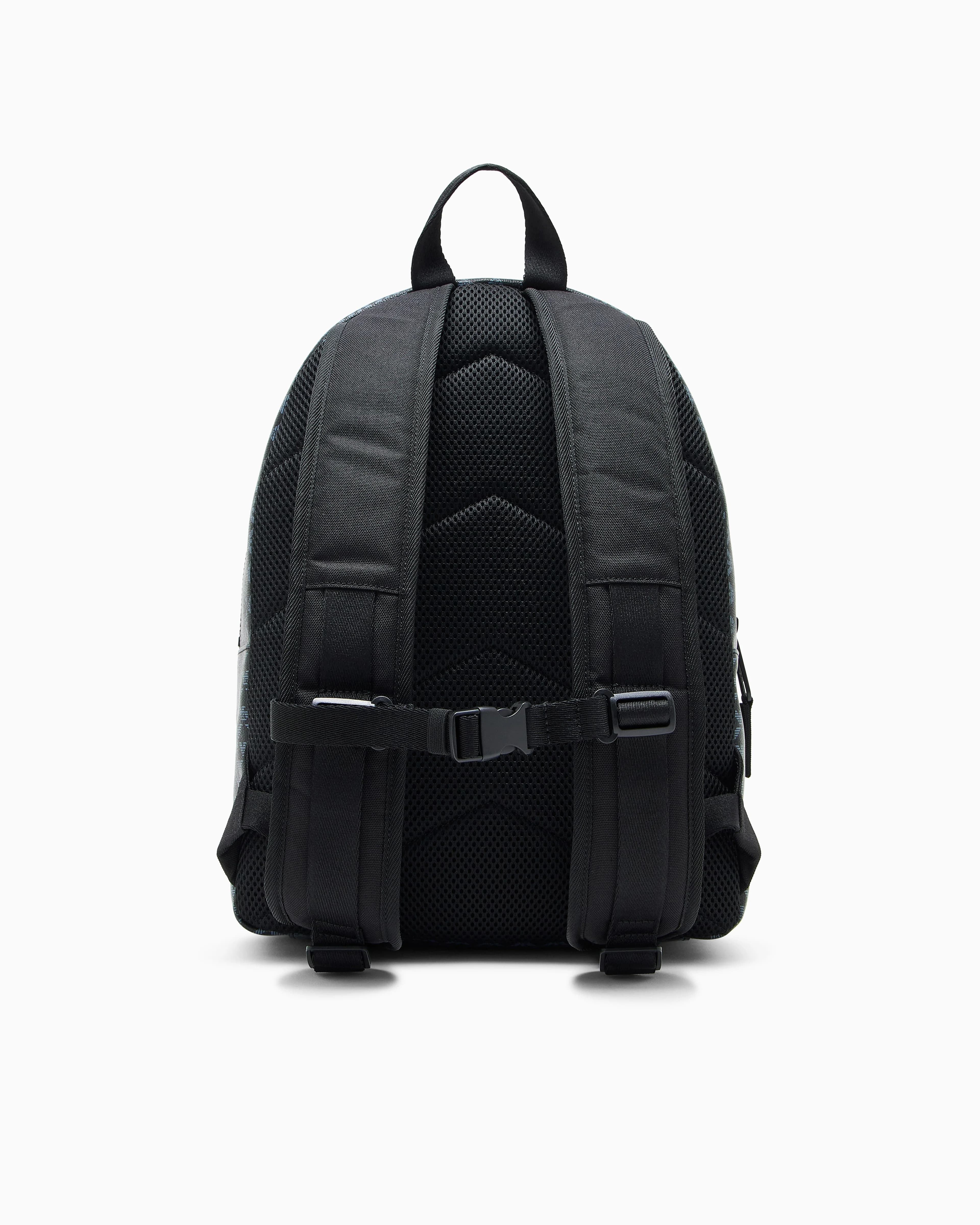 Emporio Armani Dziecięcy plecak z wzorem w kratę - 3