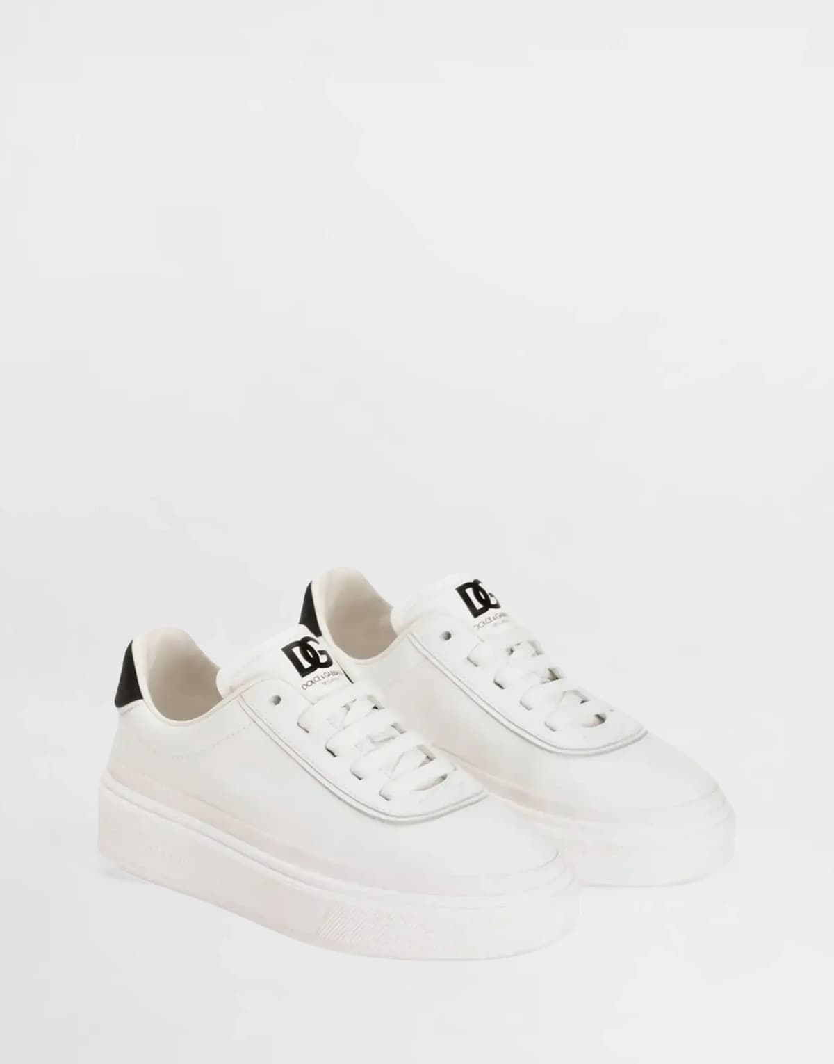 Skórzane sneakersy Dolce & Gabbana Kids DG Up - 2