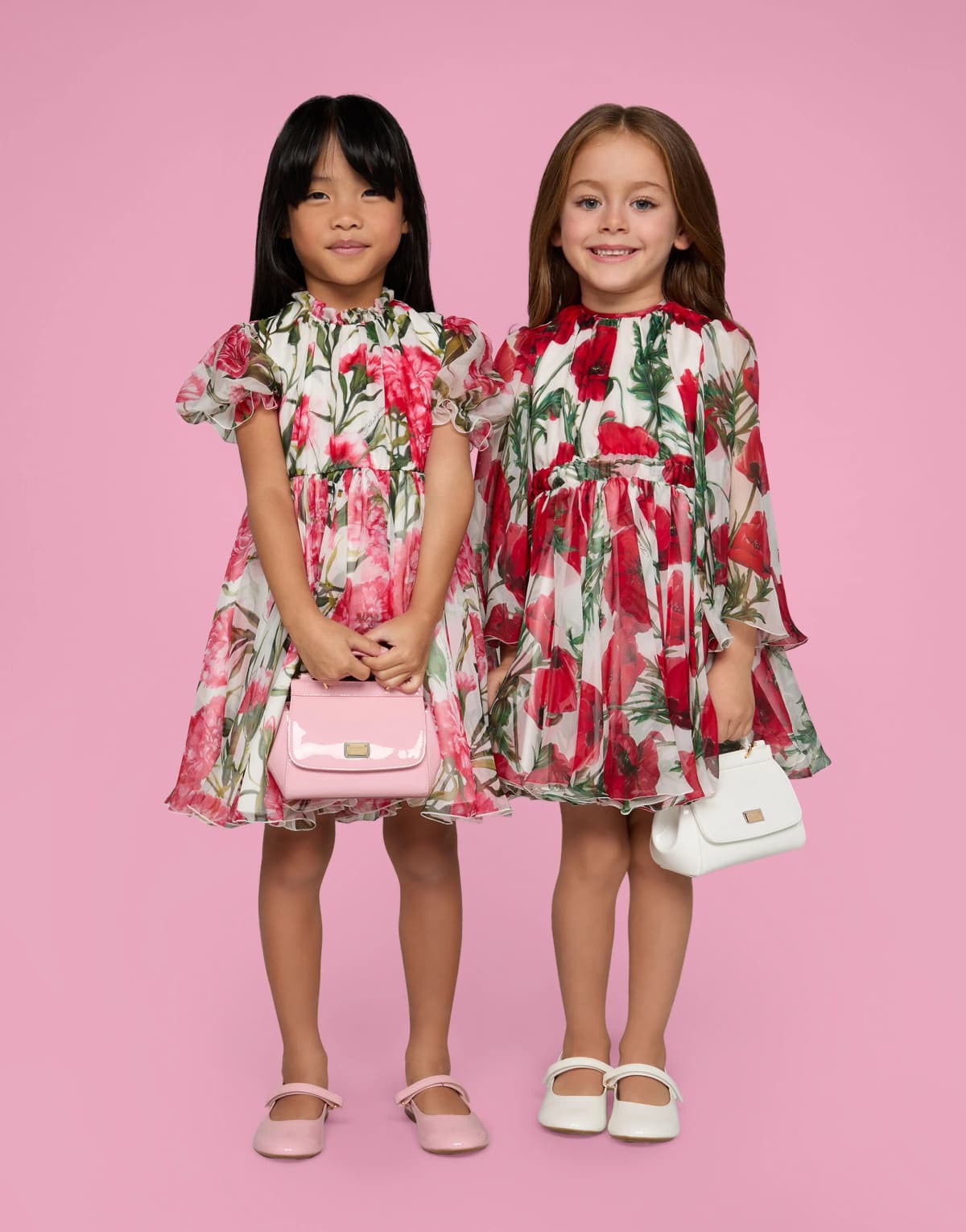 Dolce & Gabbana Kids Dziecięce lakierowane baleriny Mary Jane - 6