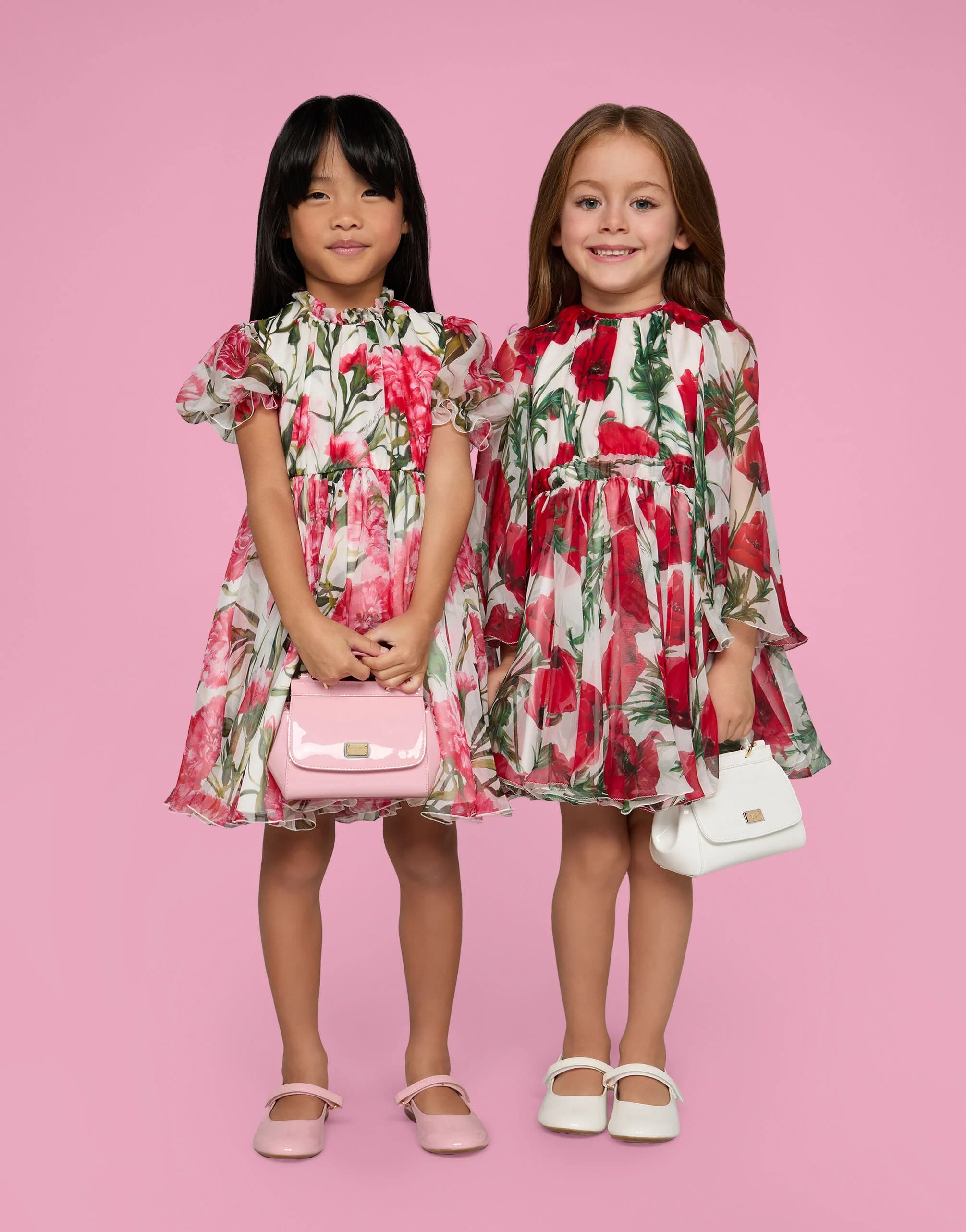 Dolce & Gabbana Kids Dziecięce lakierowane baleriny Mary Jane - 6