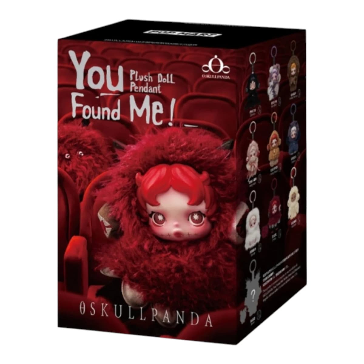  POP MART SKULLPANDA You Found Me Series Plush Doll Pendant – Brelok Blind Box - 2