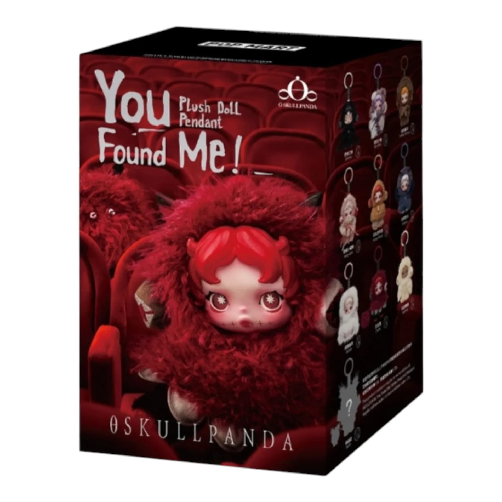  POP MART SKULLPANDA You Found Me Series Plush Doll Pendant – Brelok Blind Box - 2