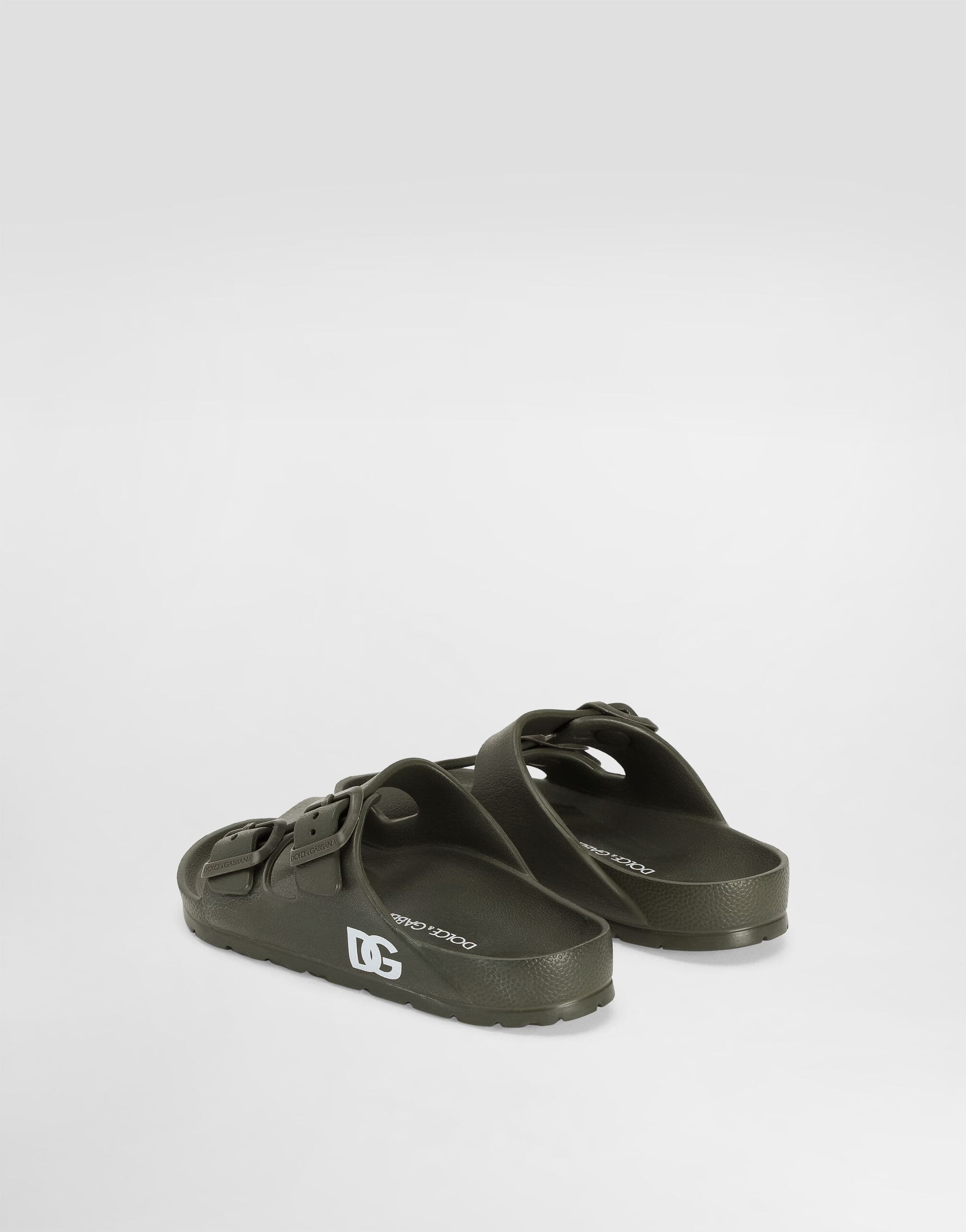 Dolce & Gabbana Kids dziecięce zielony klapki EVA - 3
