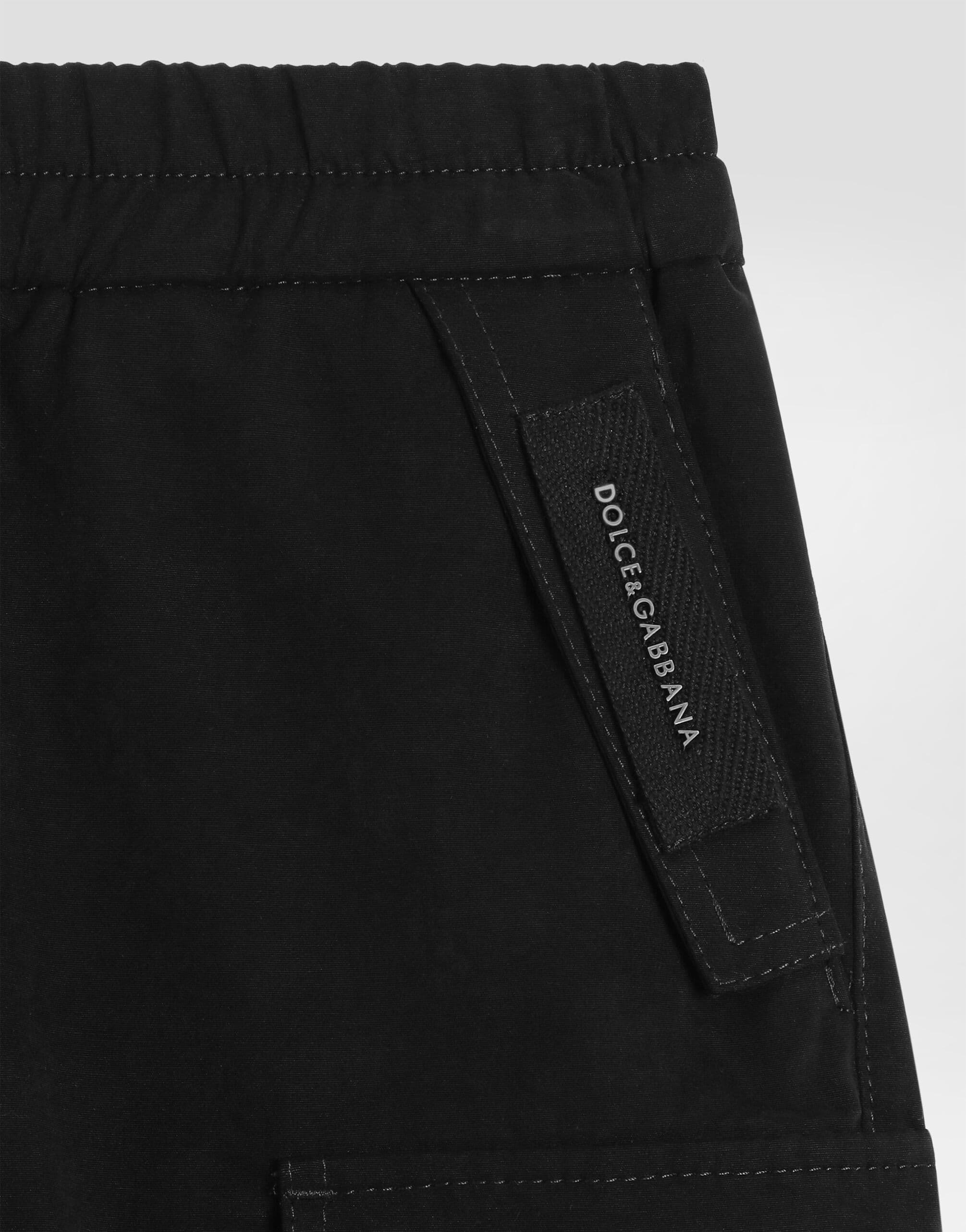 Dolce & Gabbana Kids Dziecięce bermudy z gabardyny - 3