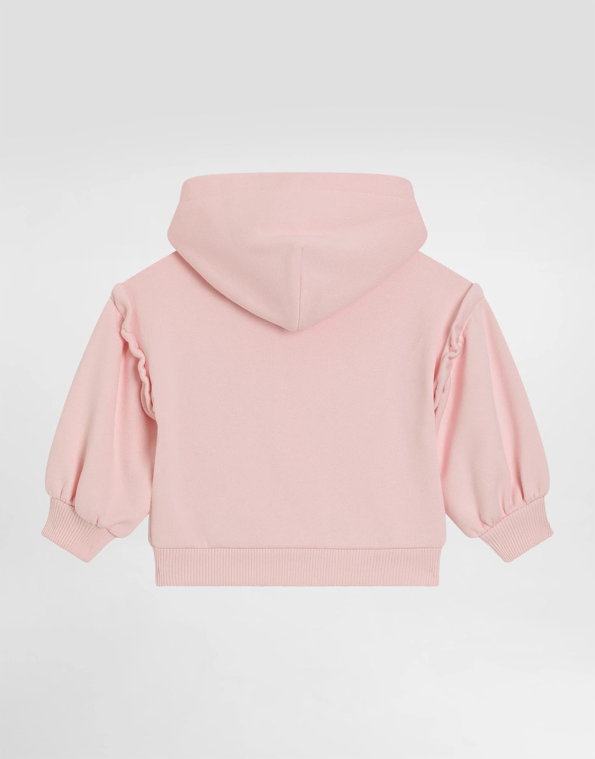 Dolce & Gabbana Kids dziecięca bluza z kapturem z nadrukiem leoparda i kokardką - 2