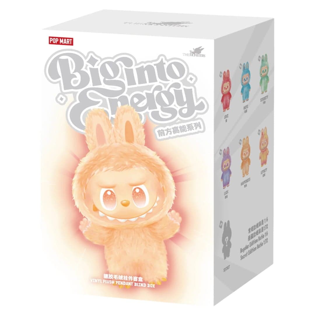 POP MART The Monsters Big into Energy Series Vinyl Plush Pendant – Brelok Niespodzianka Labubu - 2