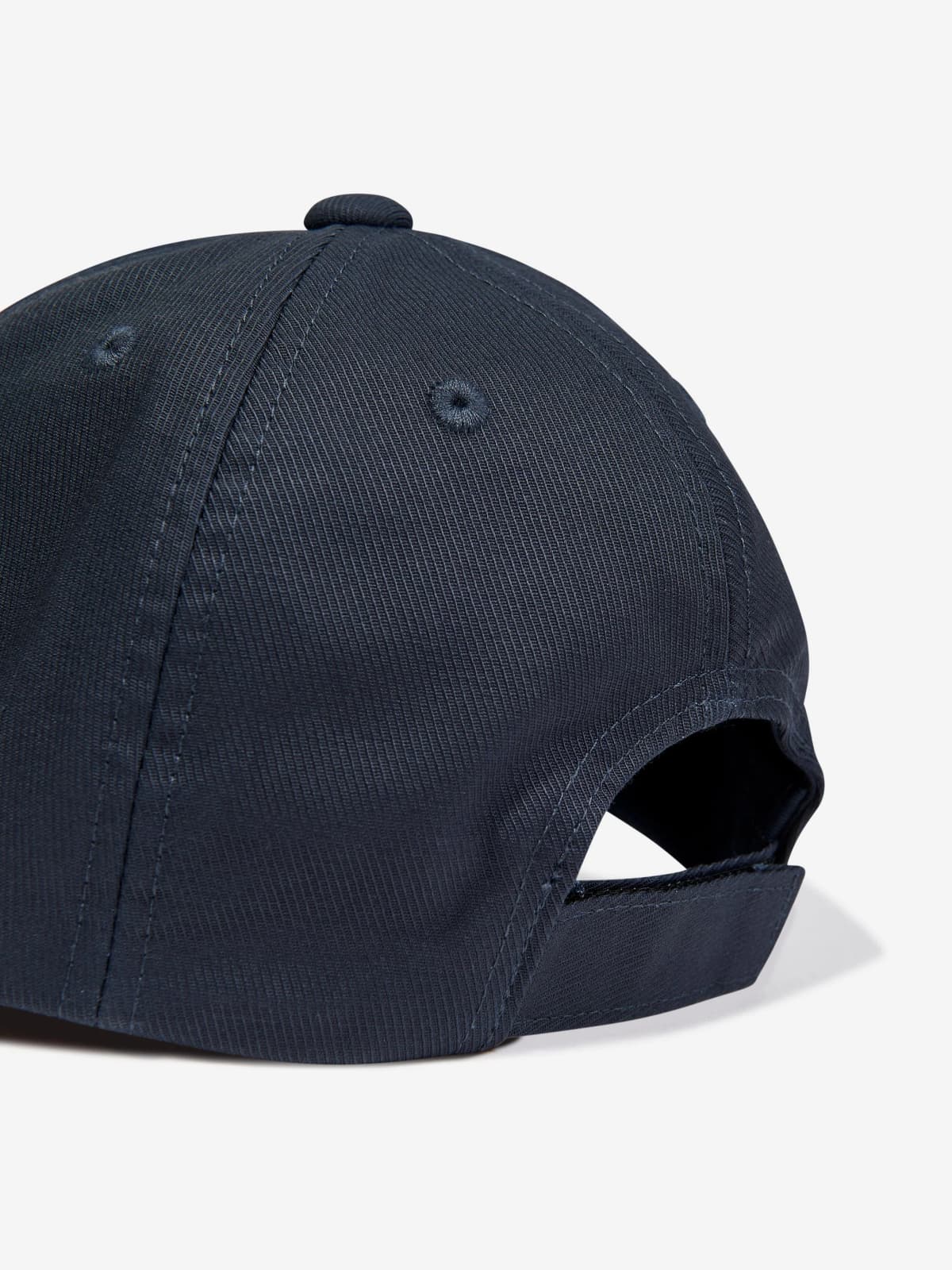 Emporio Armani Dziecięca bawełniana czapka z daszkiem z haftowanym logo - 4