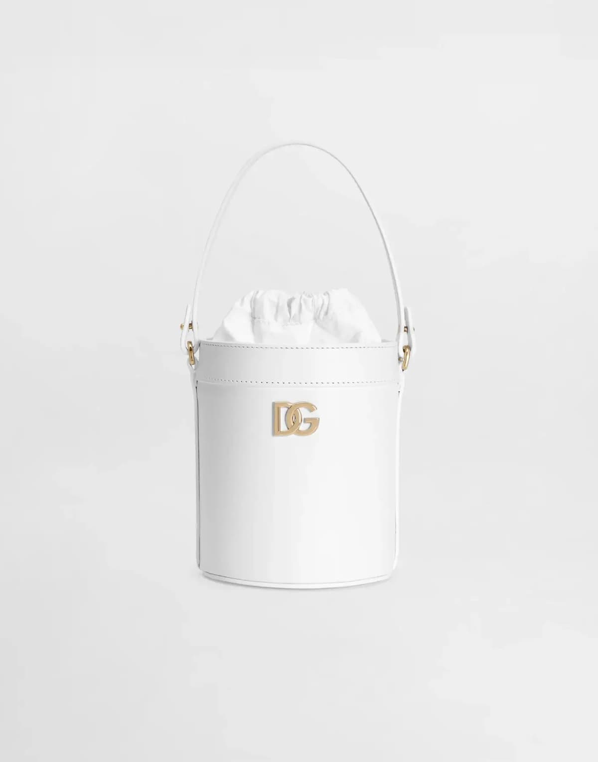 Dolce & Gabbana Kids Dziecięca torebka bucket z nappa cielęcej skóry