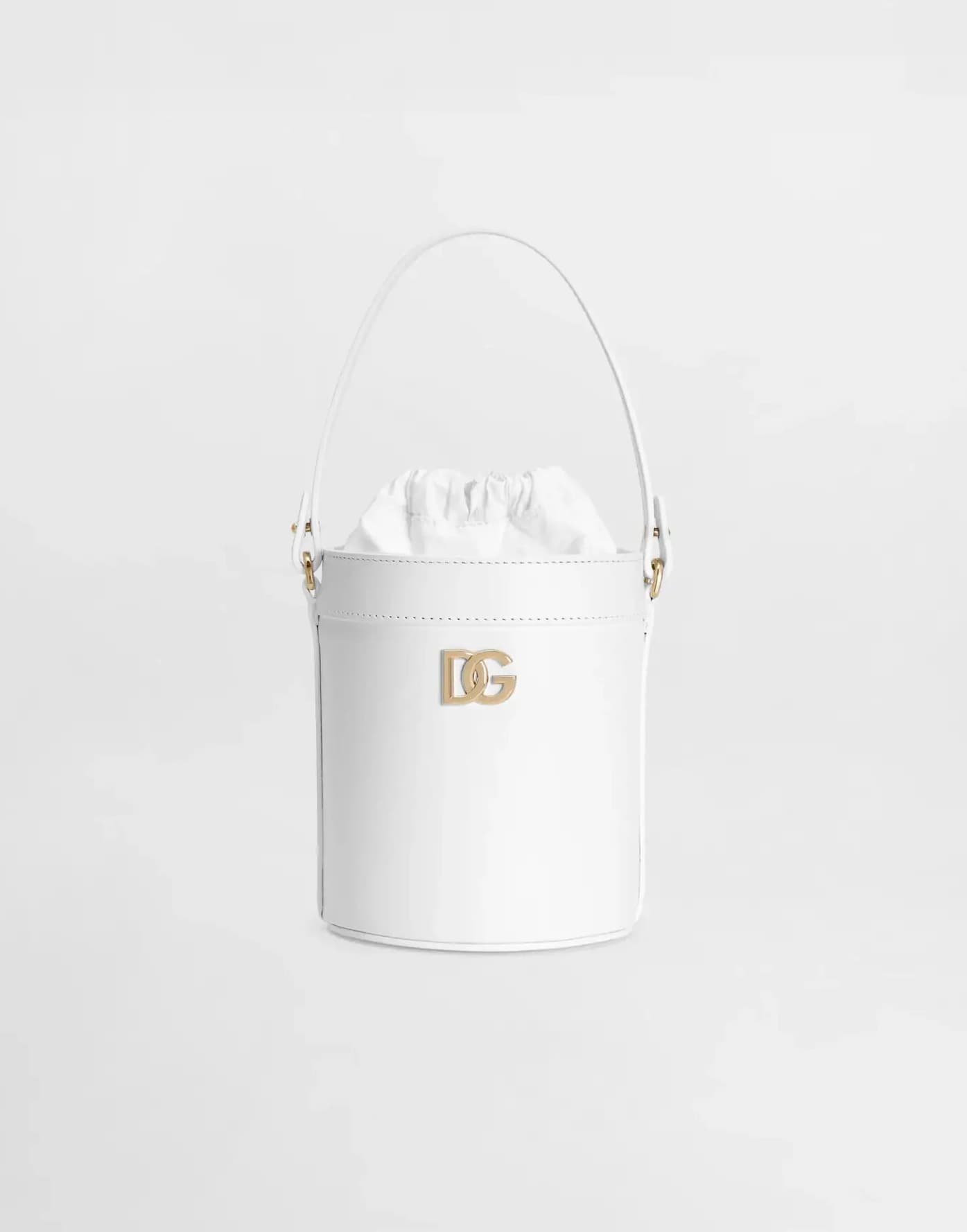 Dolce & Gabbana Kids Dziecięca torebka bucket z nappa cielęcej skóry - 1