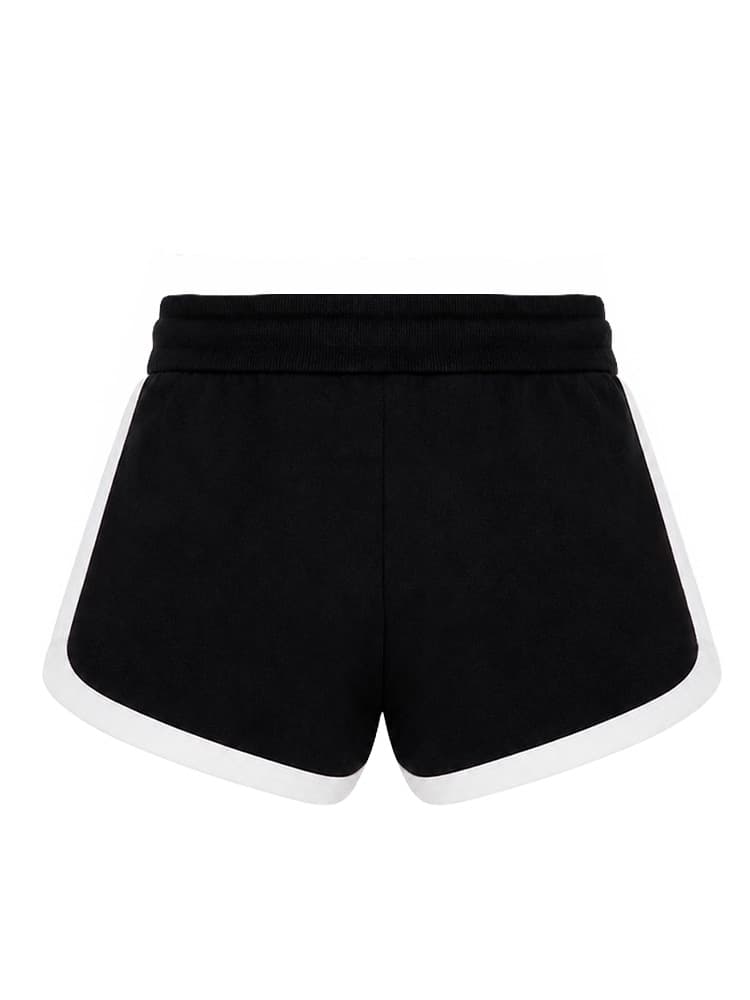 Dolce & Gabbana Kids Dziecięce szorty z frotte z logo w stylu pisma odręcznego - 2