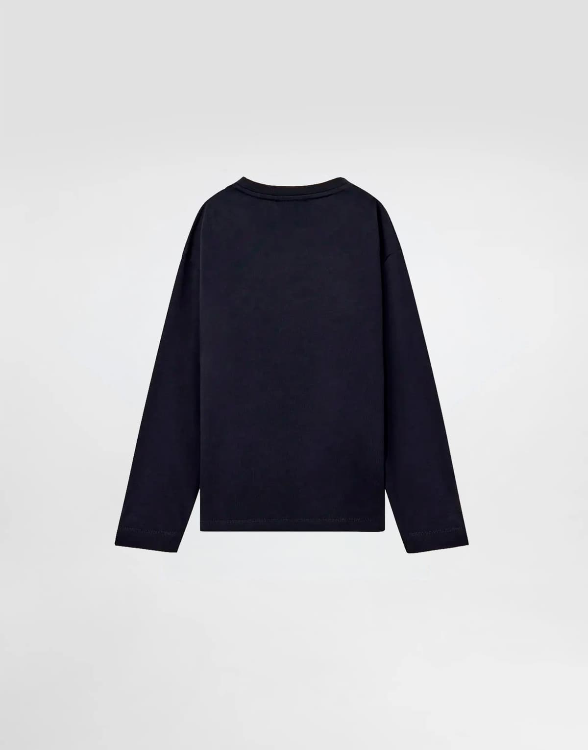 Emporio Armani Dziecięca bluza z okrągłym dekoltem z ciężkiego jerseyu z haftowanymi naszywkami - 4