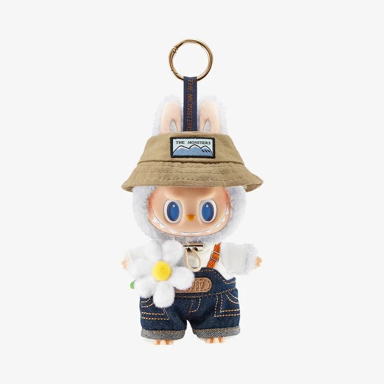 POP MART The Monsters Fall in Wild Series Vinyl Plush Doll Pendant – Zawieszka Labubu Podróżnik
