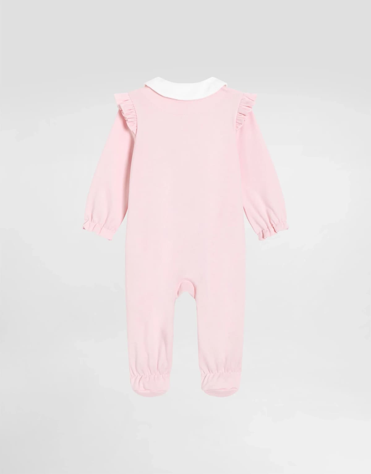Dolce & Gabbana Kids 3-częściowy zestaw prezentowy dla niemowlęcia z interloku z nadrukiem i kokardką - 2