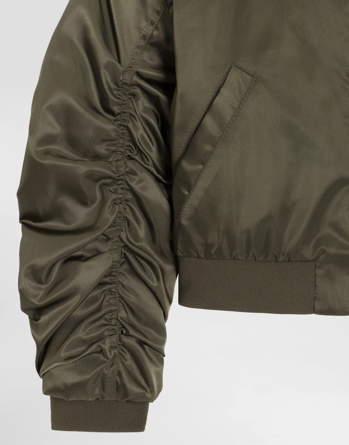 Dolce & Gabbana Kids Dziecięca kurtka bomber z nylonowego płótna - 4
