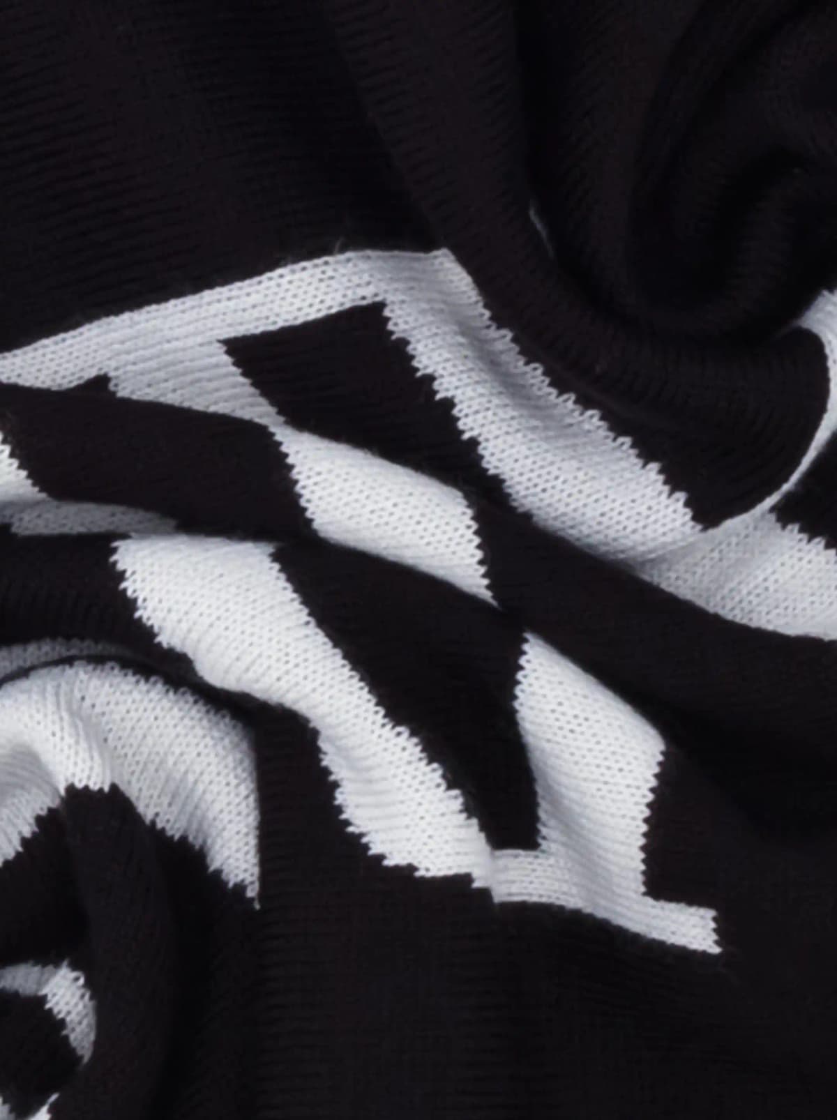 Emporio Armani Dziecięcy zestaw czapka i szalik z logo intarsia - 6