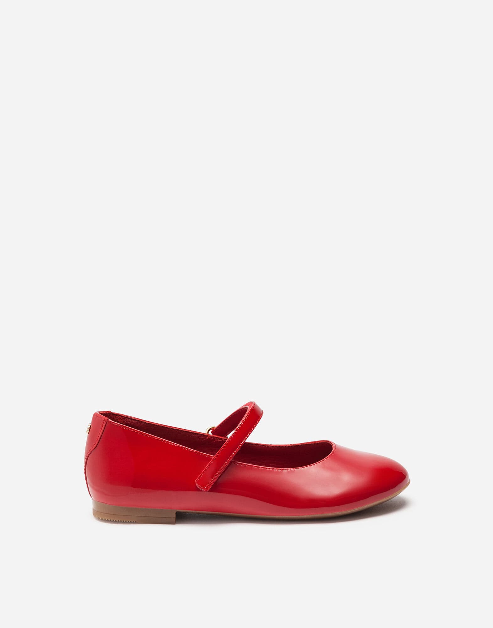 Dolce & Gabbana Kids Dziecięce lakierowane baleriny Mary Jane - 1