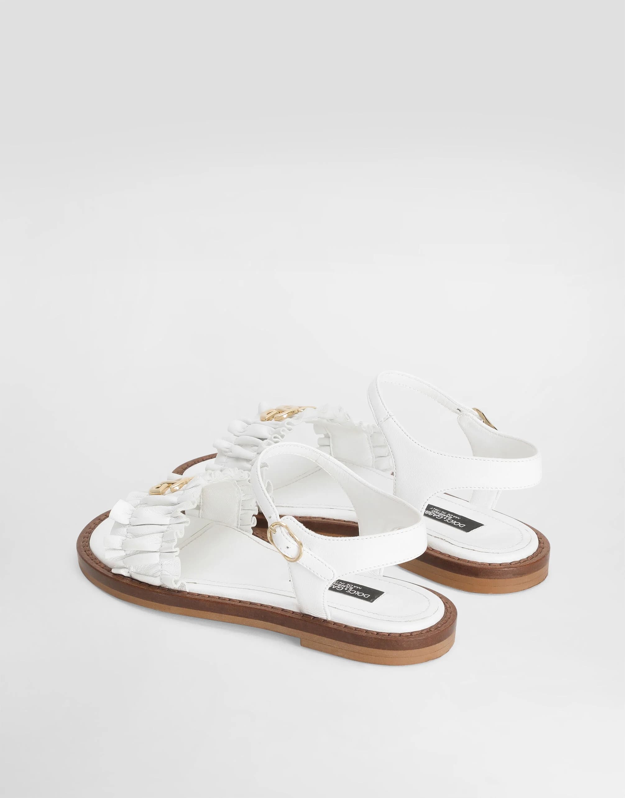 Sandały Dolce & Gabbana Kids ze skóry nappa - 3
