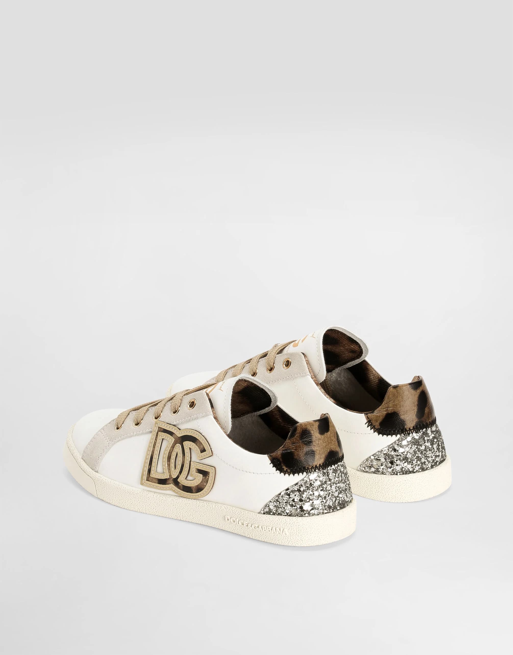 Sneakersy Dolce & Gabbana Kids DG Original ze skóry cielęcej i dwoinowej - 3
