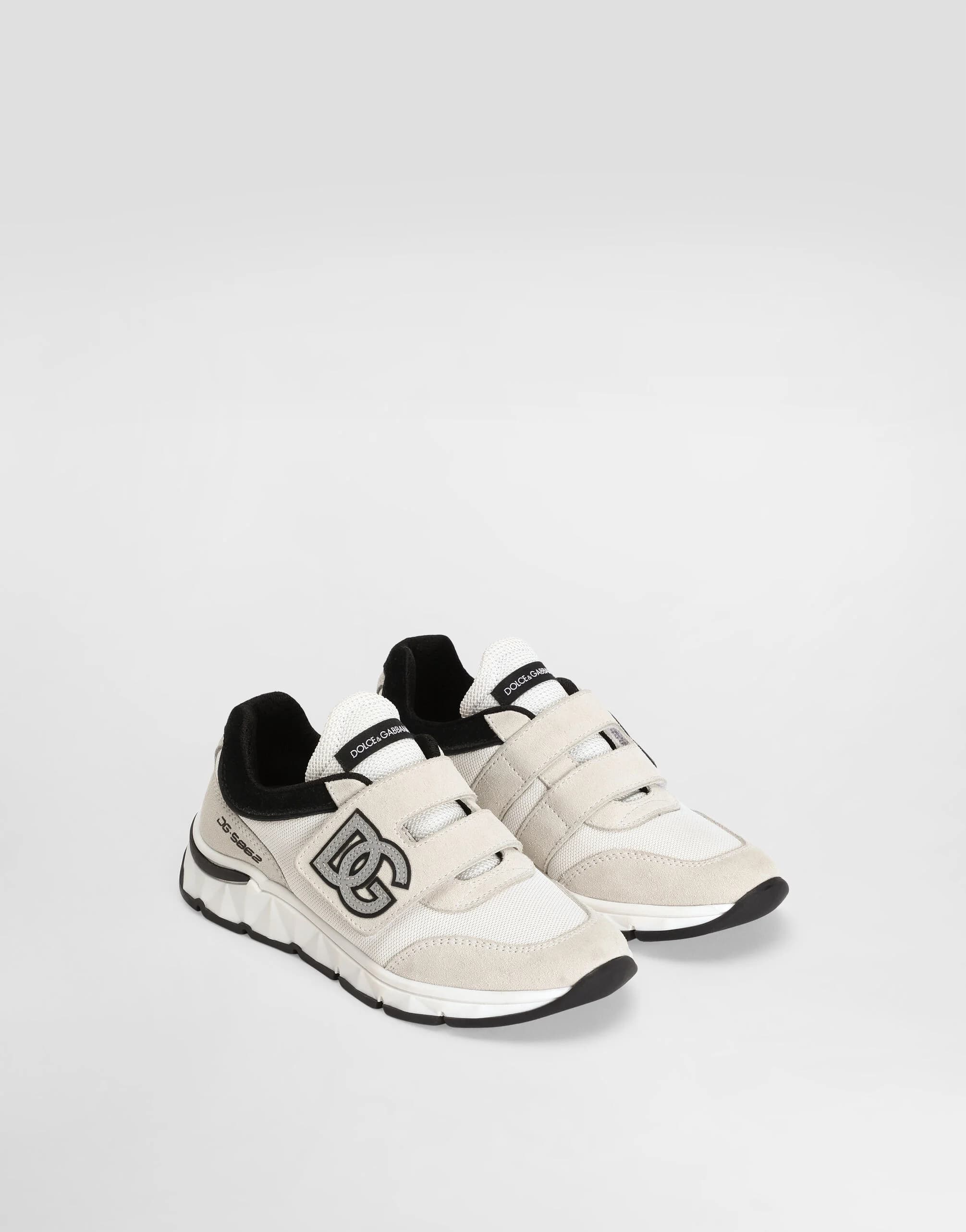 Sneakersy Dolce & Gabbana Kids DG z łączonych materiałów - 2