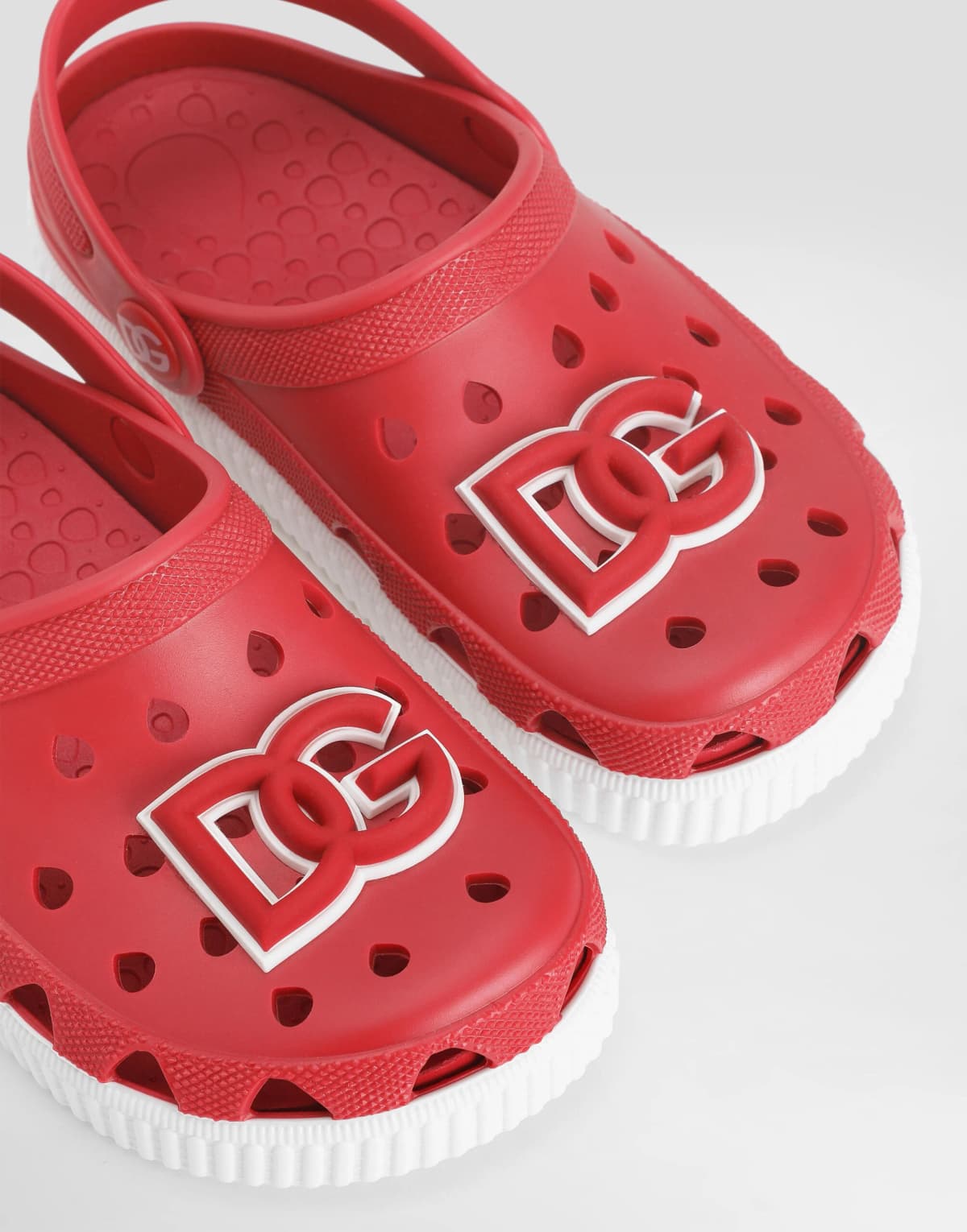 Gumowe klapki plażowe Dolce & Gabbana Kids - 2