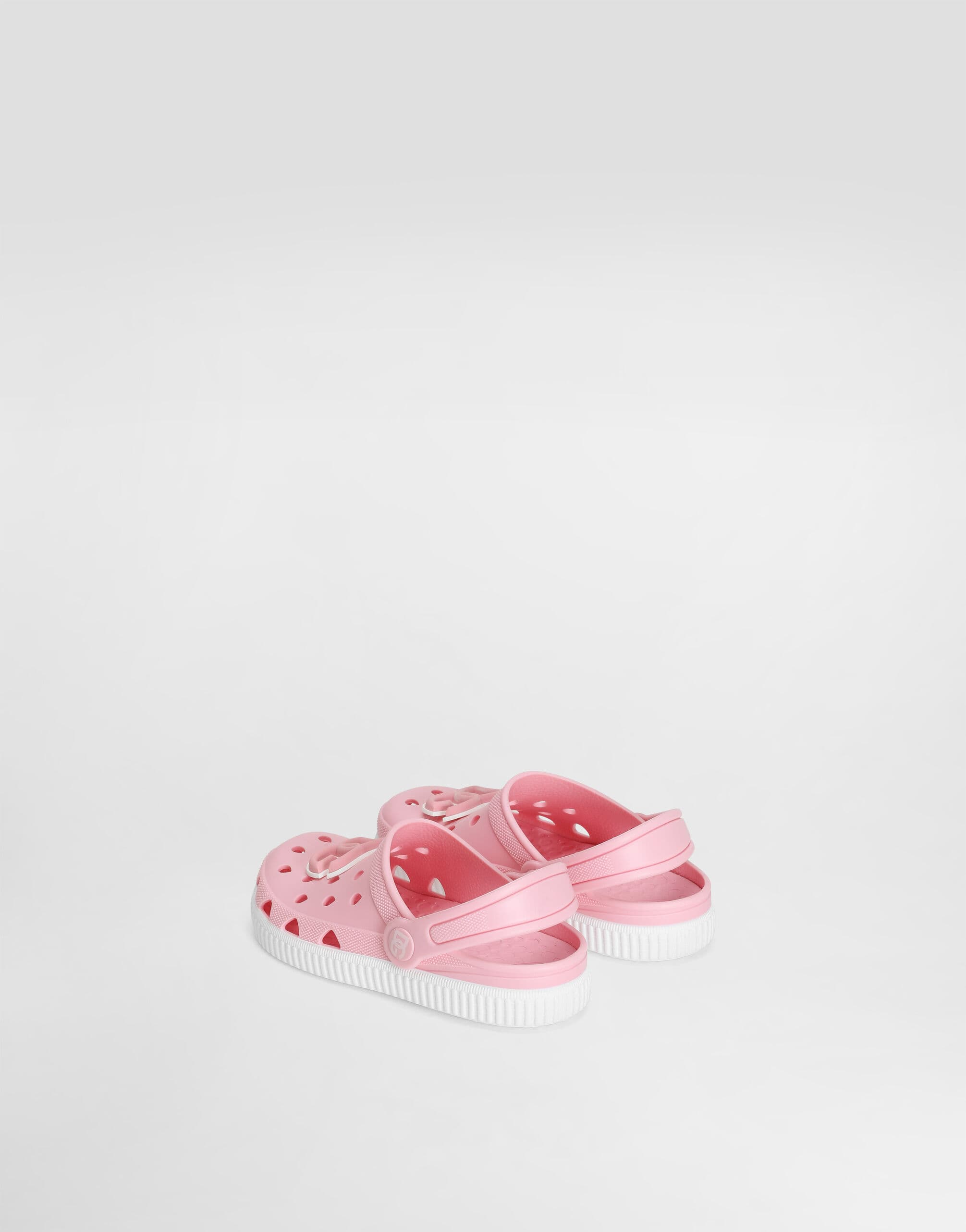 Gumowe buty typu slip-on Dolce & Gabbana Kids z logo DG - 4