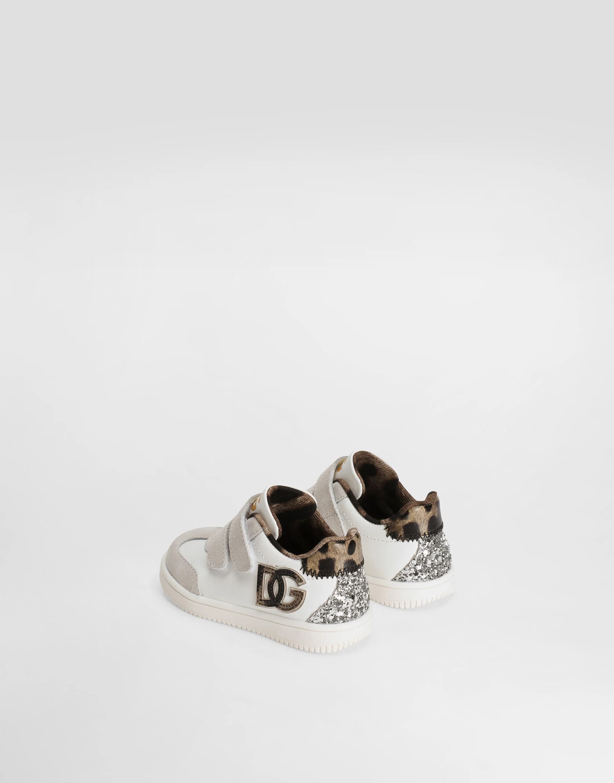 Sneakersy First Steps Dolce & Gabbana Kids DG Original ze skóry cielęcej - 4