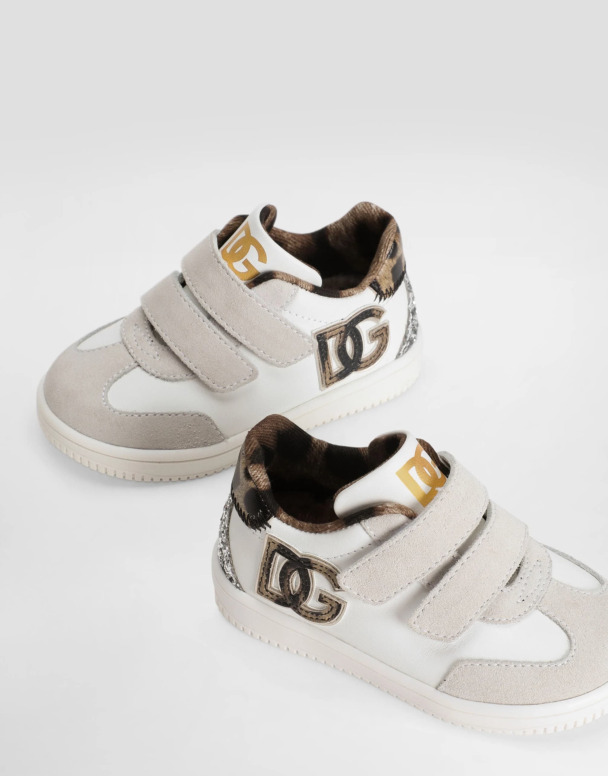 Sneakersy First Steps Dolce & Gabbana Kids DG Original ze skóry cielęcej - 3