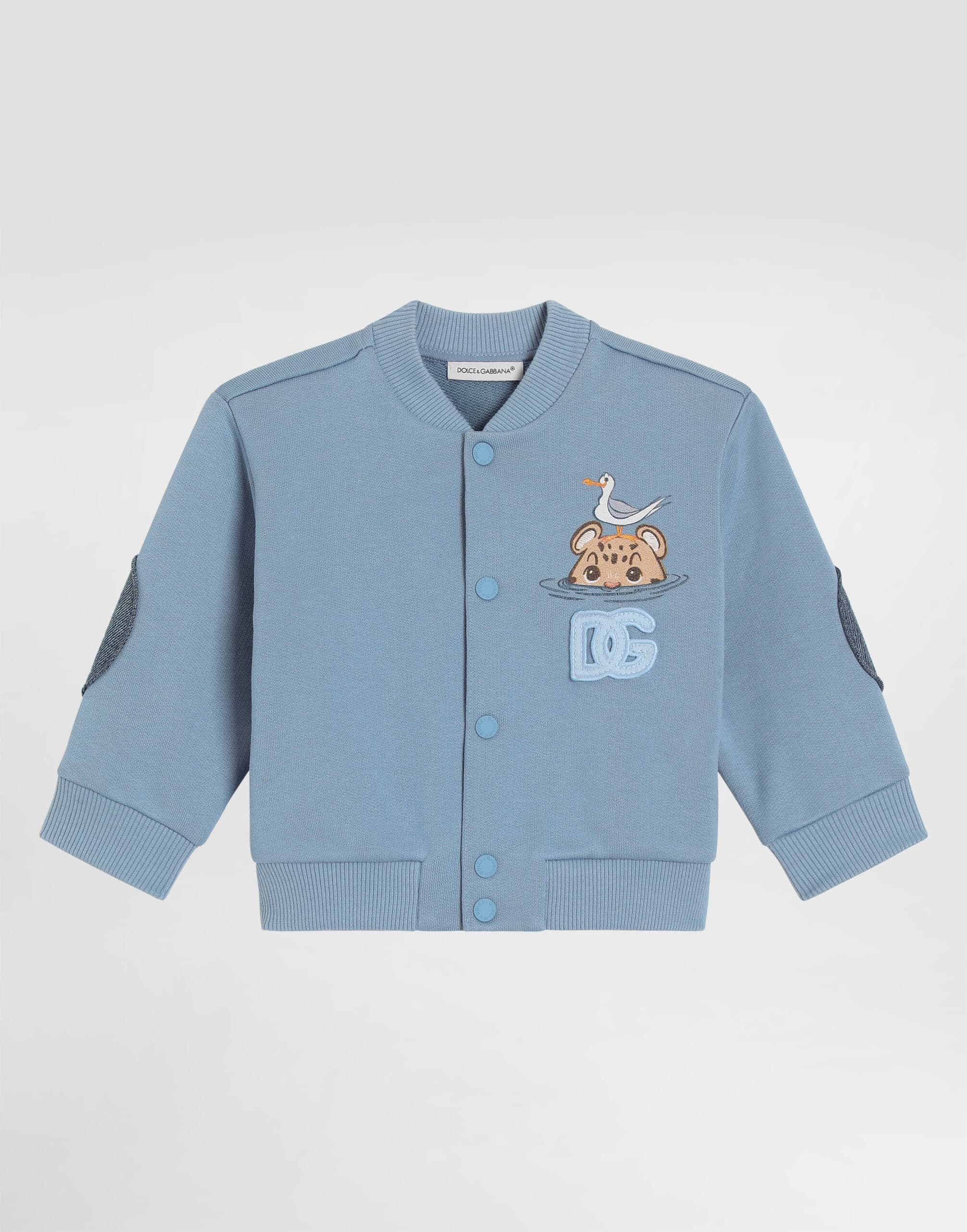 Bluza Dolce & Gabbana Kids w panterkę - 1