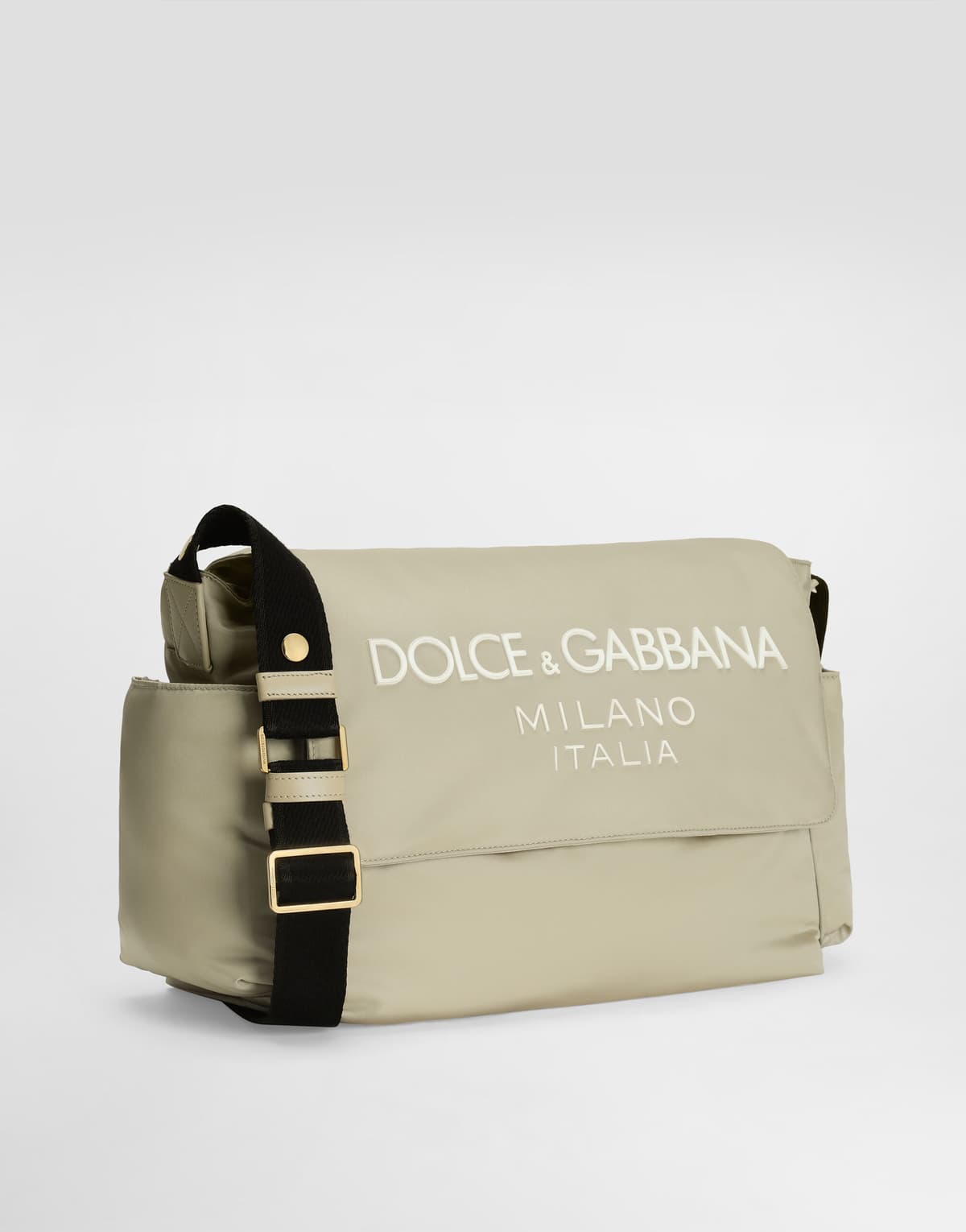 Dolce & Gabbana Kids nylonowa torba z matą do przewijania z gumowanym logo Dolce&Gabbana - 2