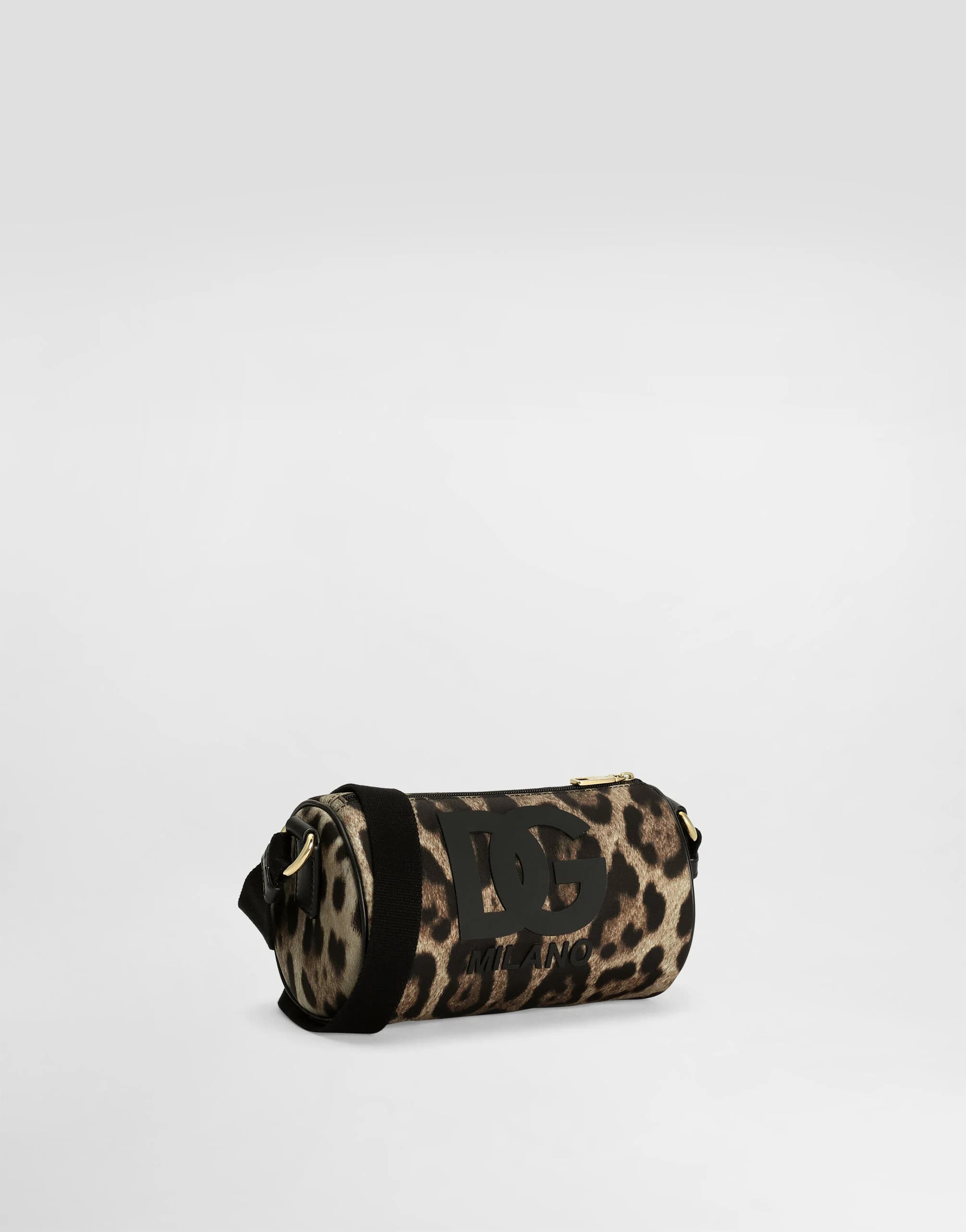 Dolce & Gabbana Kids Dziecięca torebka crossbody z nadrukiem leo - 2