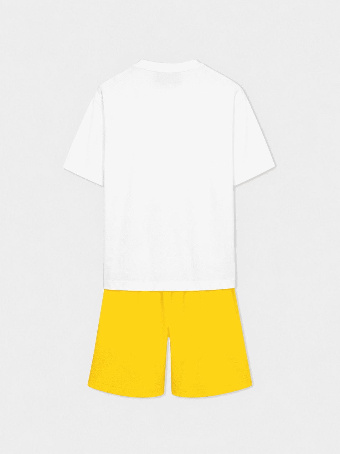 John Richmond Junior dziecięcy zestaw Zanzam T-shirt i szorty z logo JR w stylu college - 2