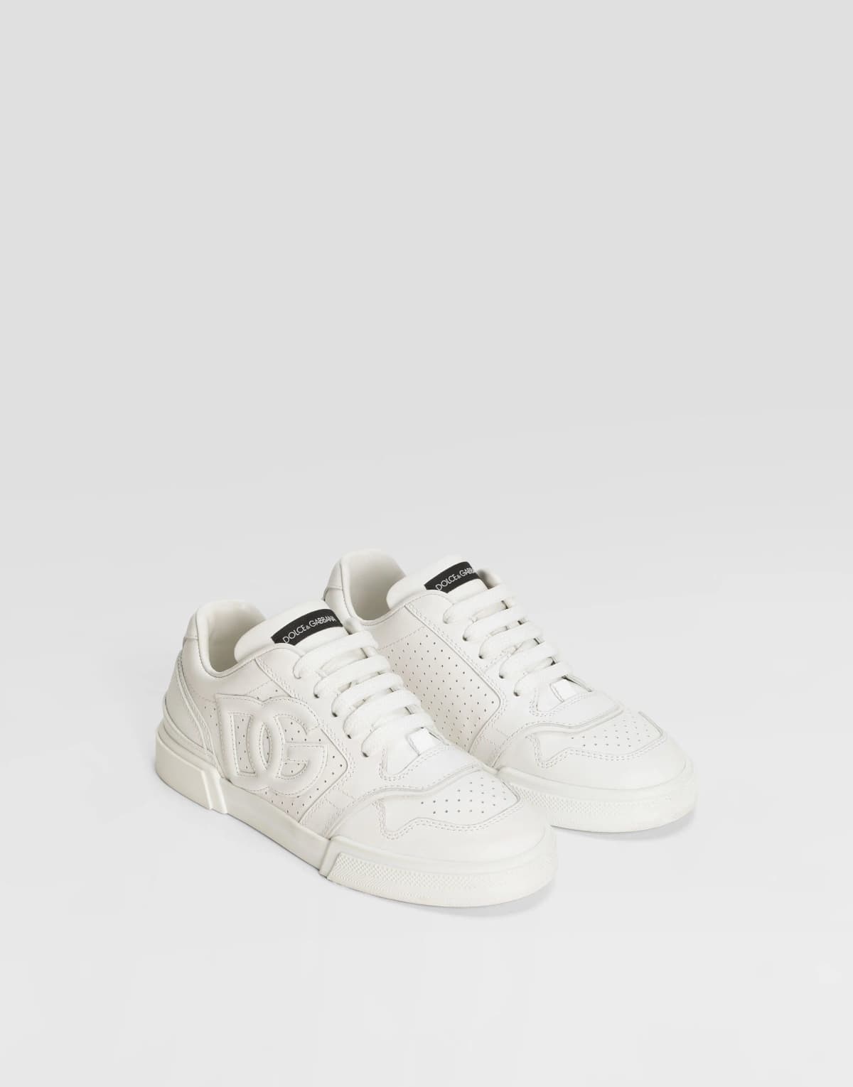 Dolce & Gabbana Kids Chłopięce sneakersy New Roma z nappa skóry cielęcej - 3