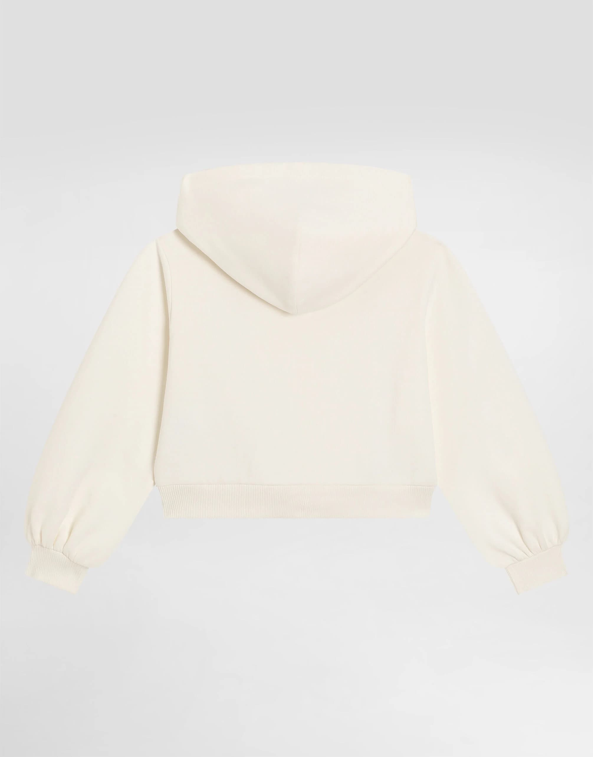 Dolce & Gabbana Kids dziecięca bluza z kapturem z haftem DG i kryształkami - 2