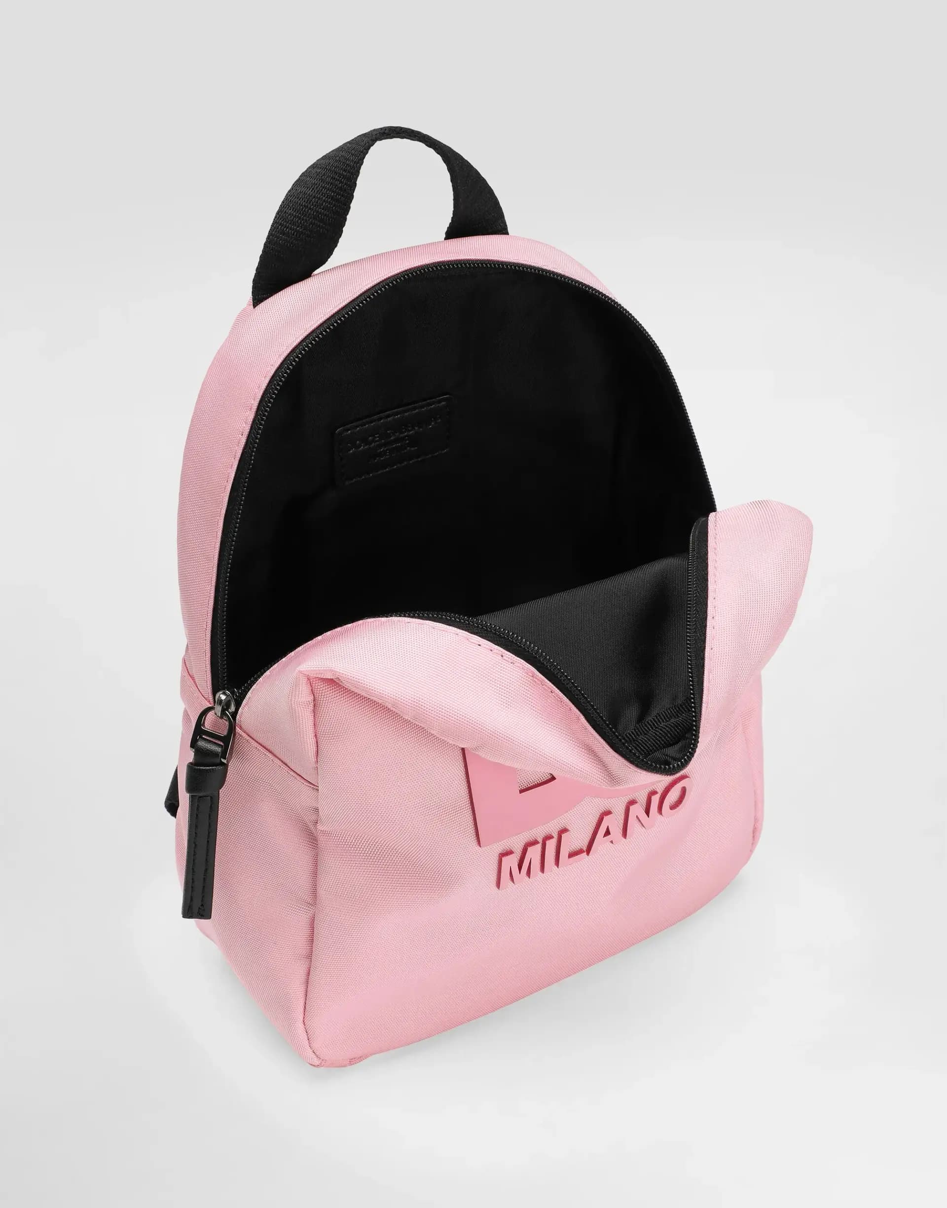 Dolce & Gabbana Kids dziecięcy plecak nylonowy z naszywką DG - 4