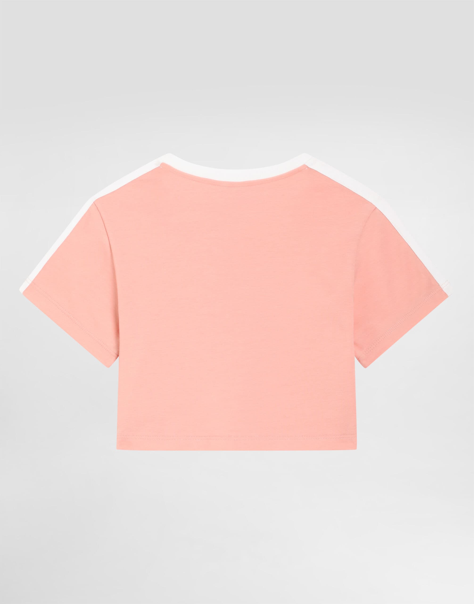 Dolce & Gabbana Kids Dziecięcy T-shirt jersey z nadrukiem (dla dziewczynek) - 2
