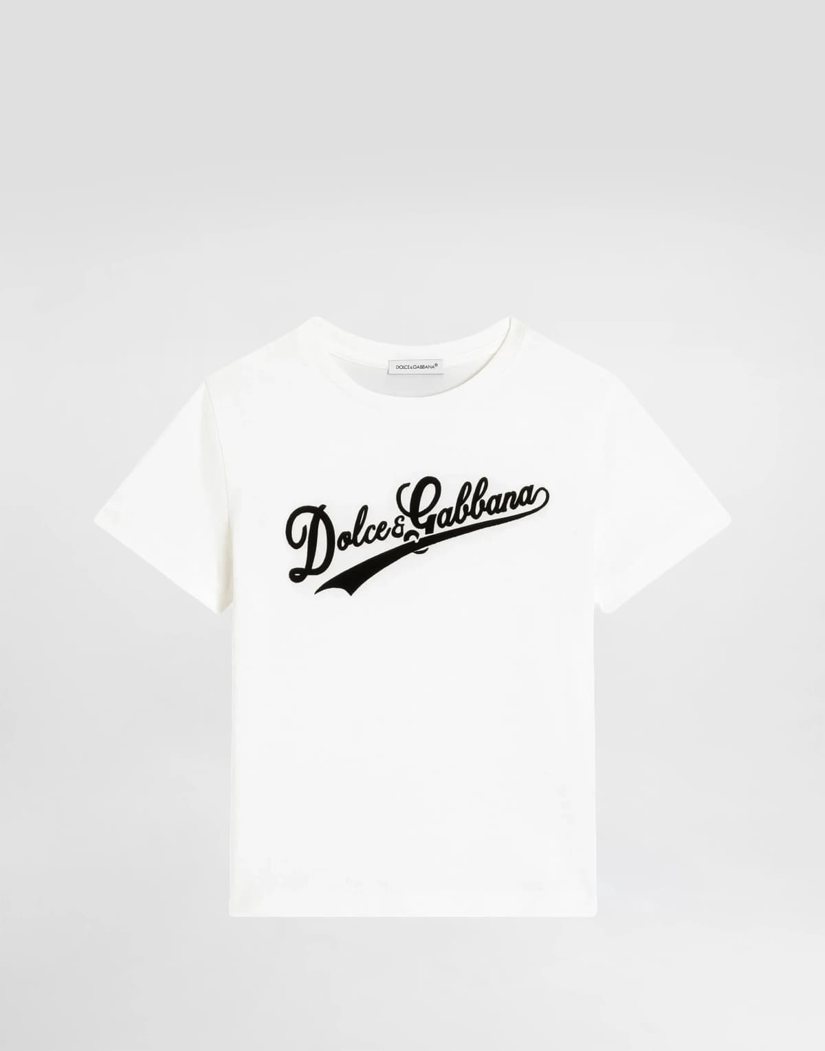 Dolce & Gabbana dziecięcy T-shirt z DG logo 