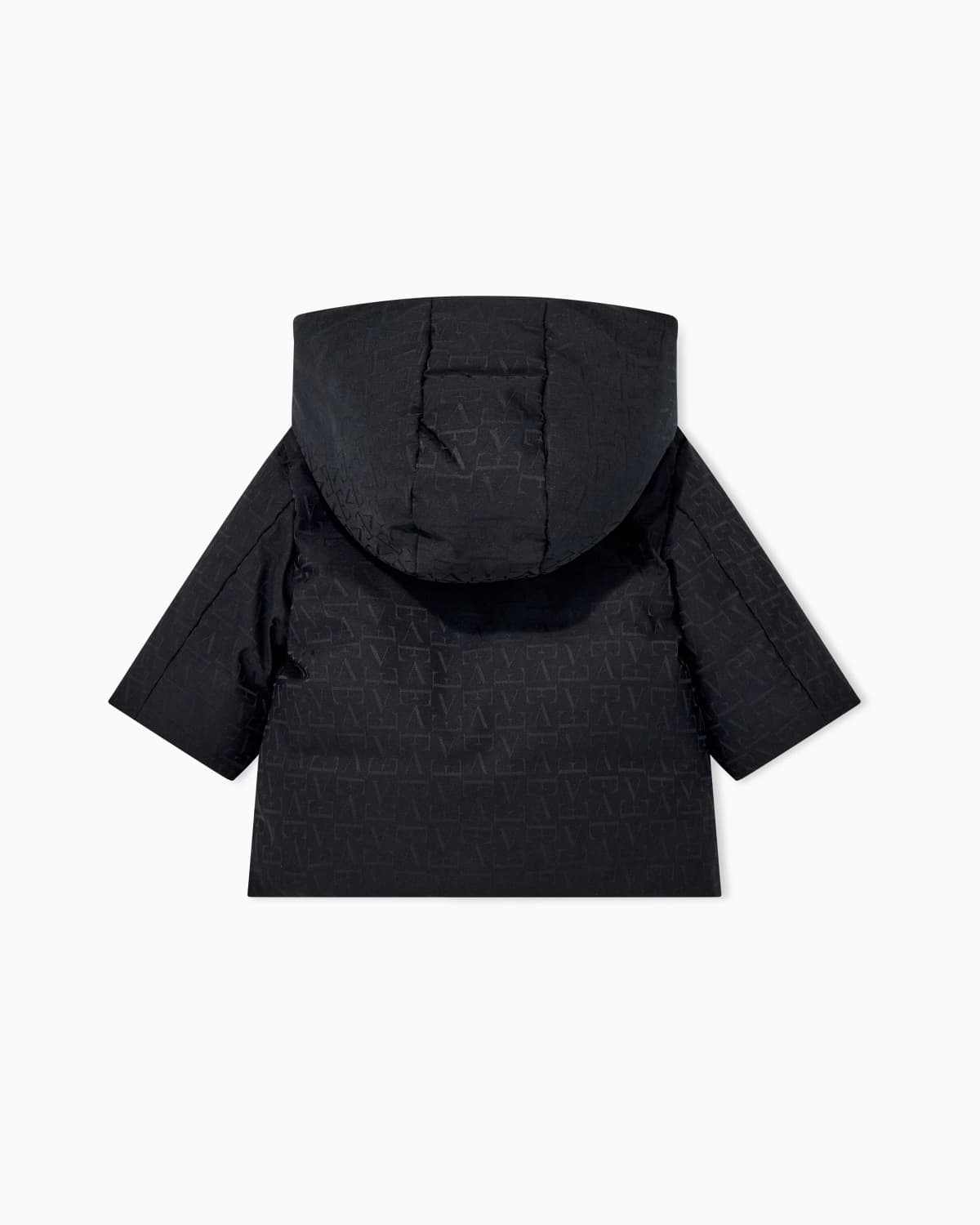 Emporio Armani Dziewczęca kurtka puchowa z żakardowym monogramem - 3