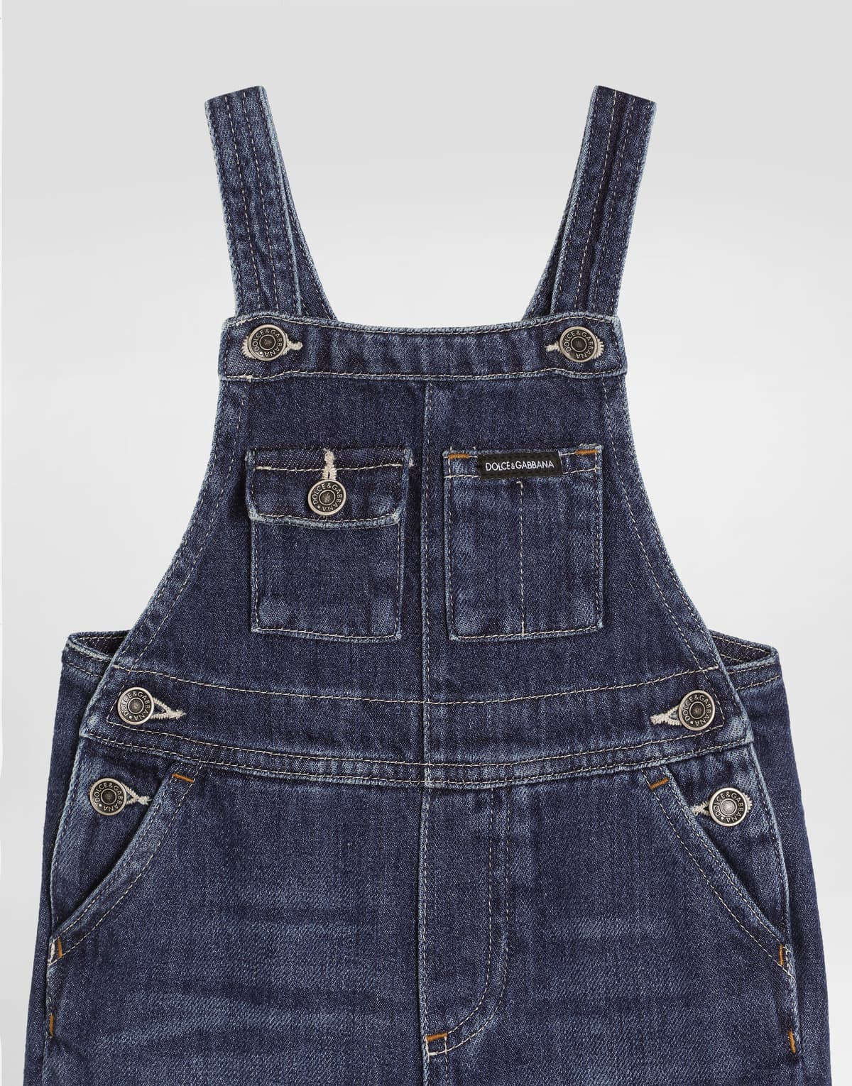 Kombinezon denimowy Dolce & Gabbana Kids - 4