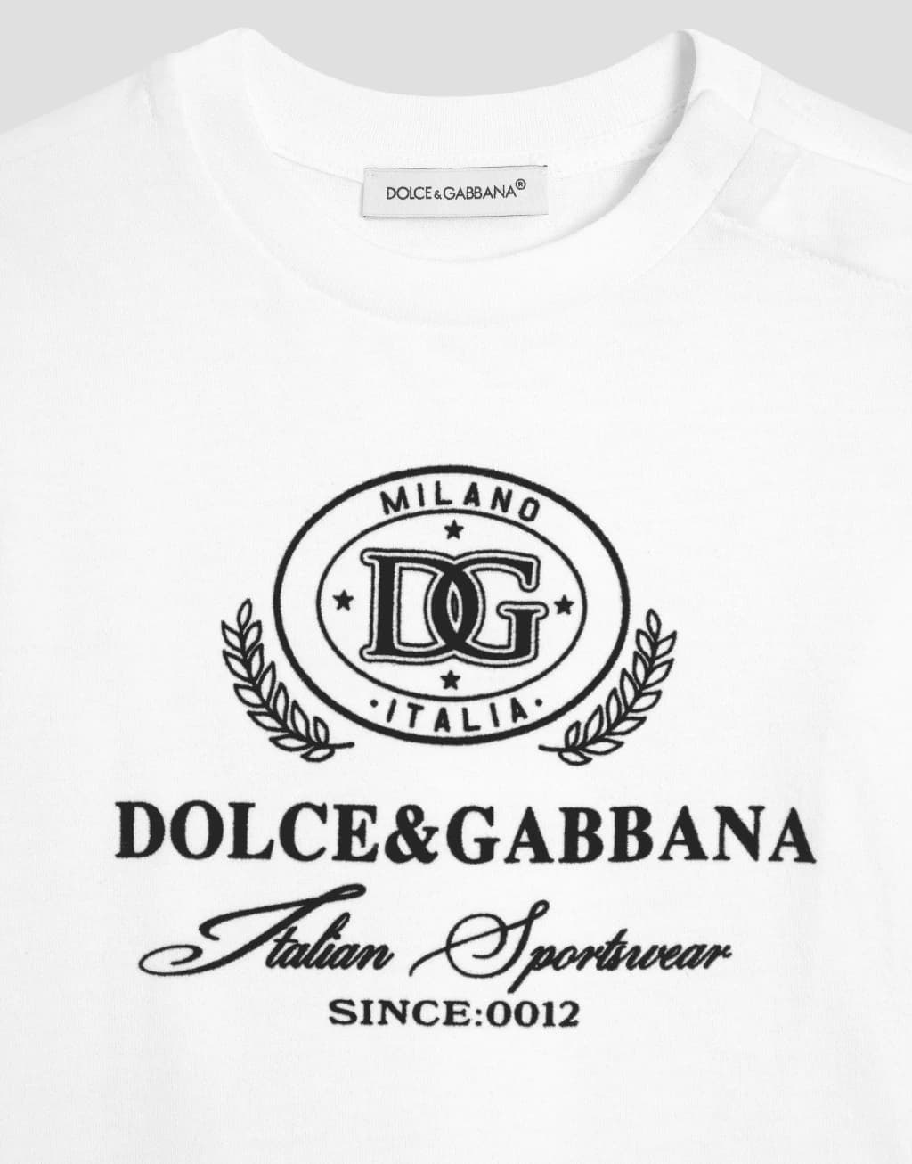 Bawełniany T-shirt Dolce & Gabbana Kids z nadrukiem Dolce&Gabbana - 4