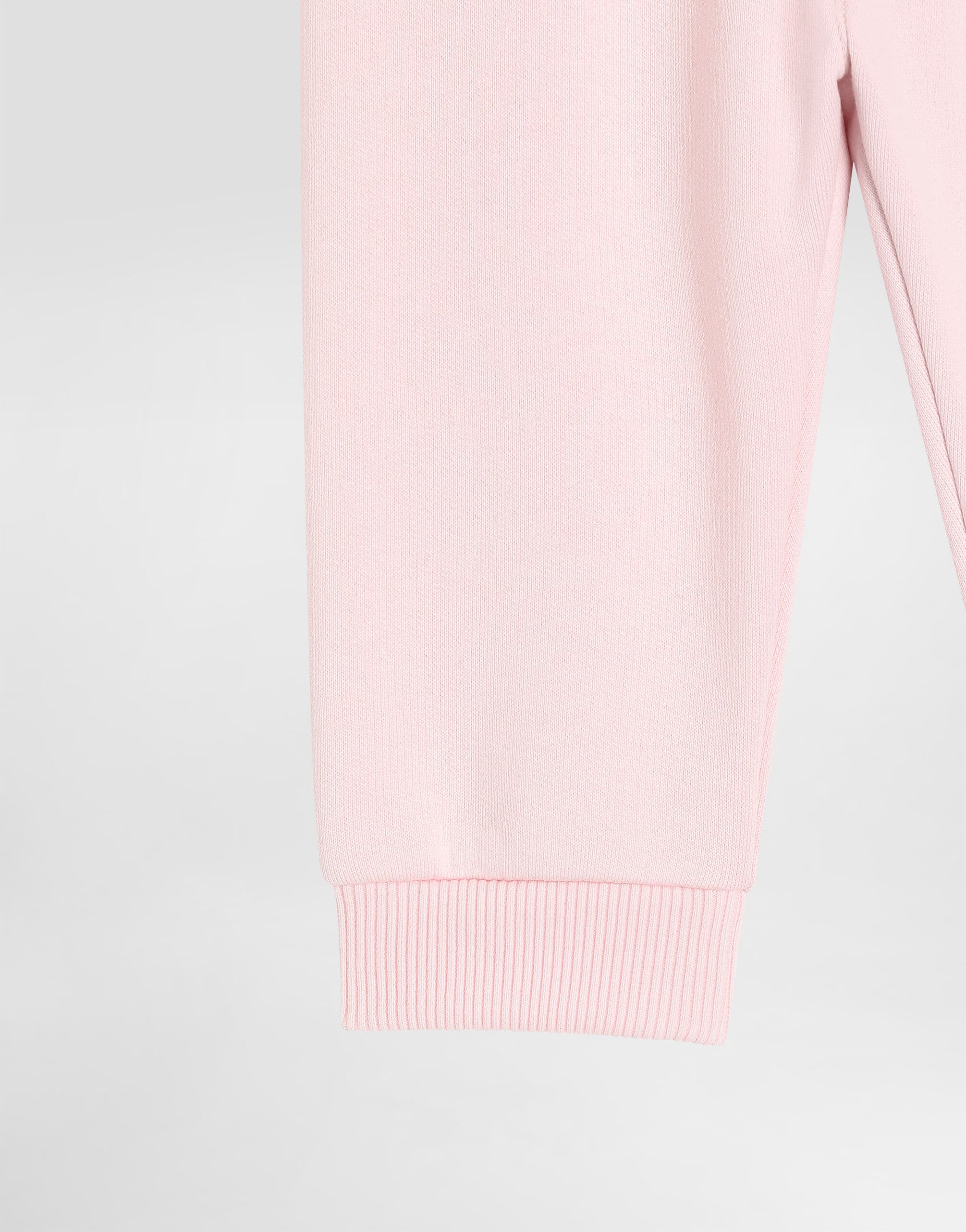Dolce & Gabbana Kids niemowlęce spodnie dresowe z nadrukiem leoparda i kokardką - 4