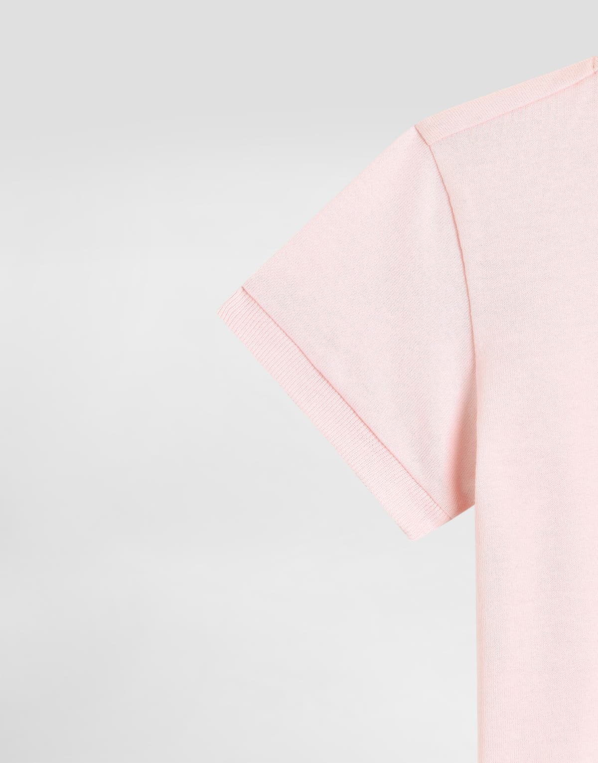 Bawełniany T-shirt Dolce & Gabbana Kids z nadrukiem brokatowego serca w panterkę - 4