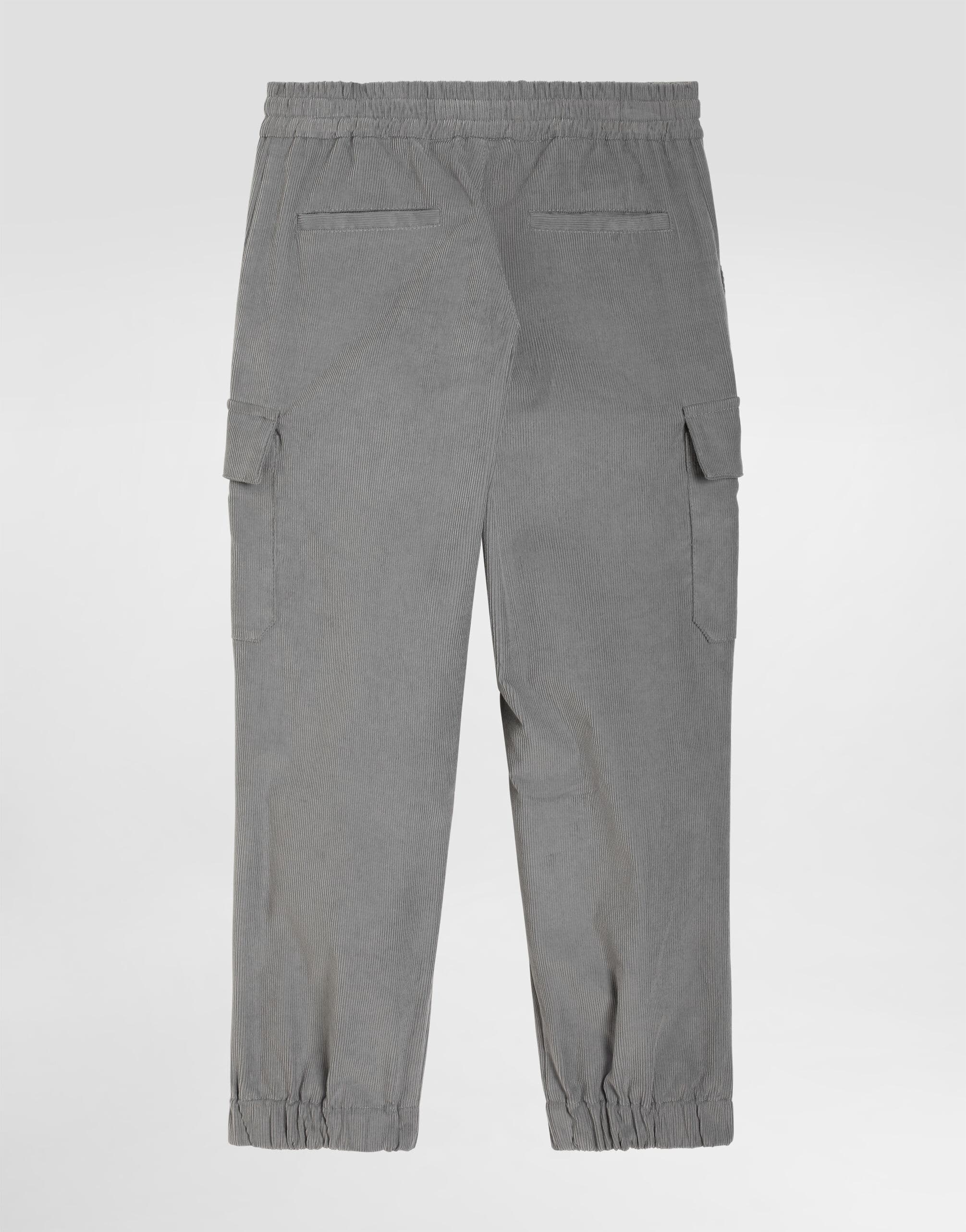 Sztruksowe spodnie cargo Dolce & Gabbana Kids  - 2