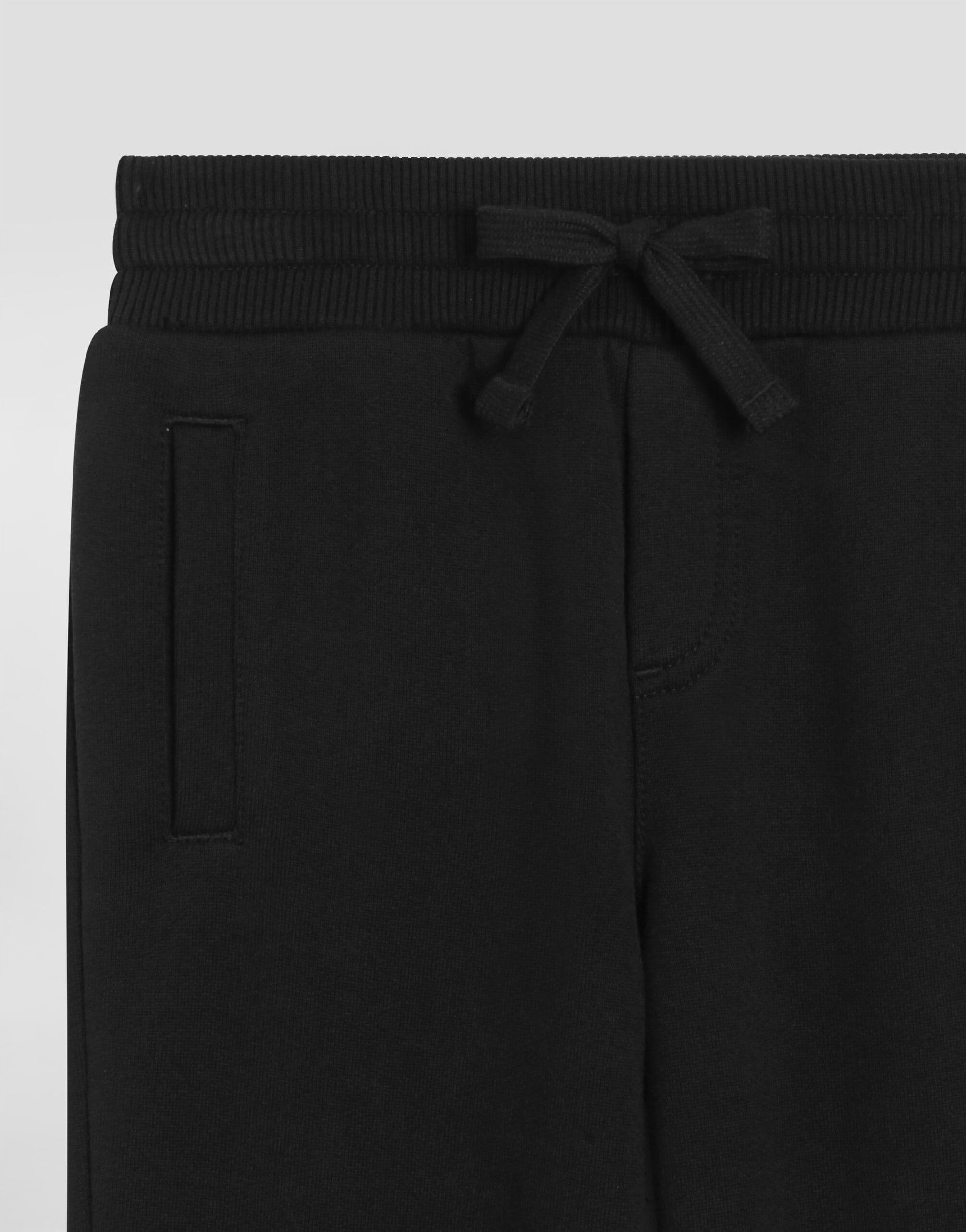 Bawełniane joggery Dolce & Gabbana Kids z logo DG - 3