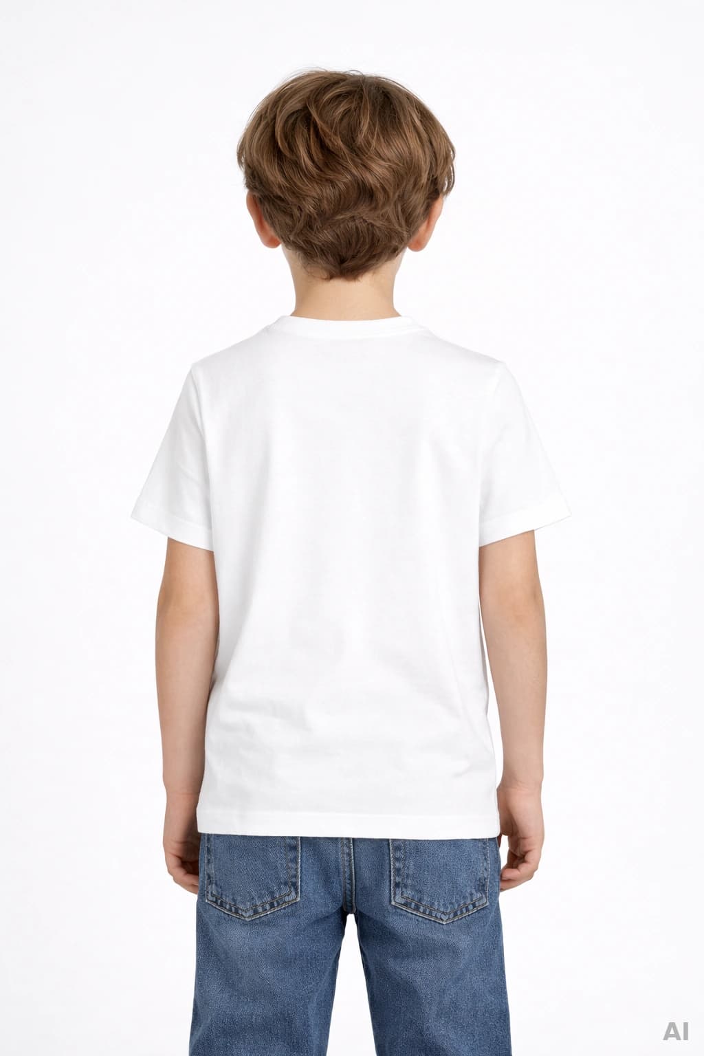 Dolce & Gabbana Kids Dziecięcy t-shirt jersey z plakietką logo - 3